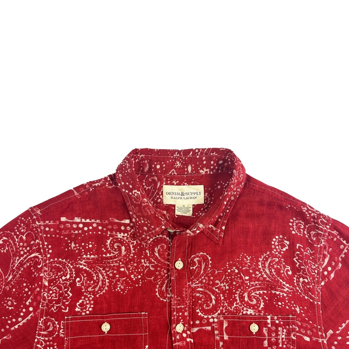 Chemise rouge Denim & Supply Ralph Lauren - Le Beau Gustave