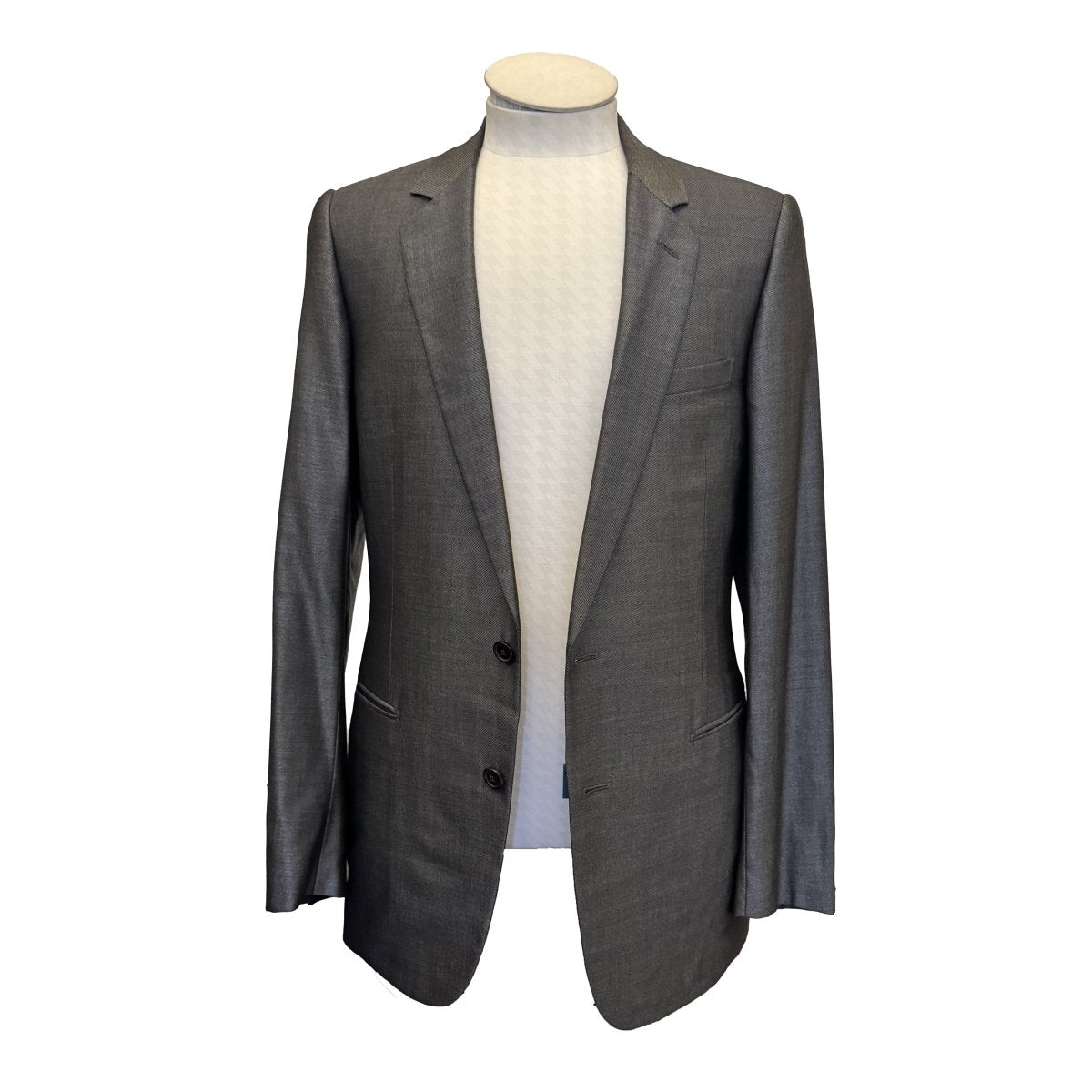 Costume 2 pièces Dior gris acier - Le Beau Gustave