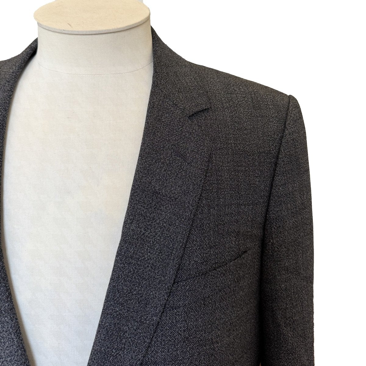 Costume 2 pièces Dior gris en laine vierge - Le Beau Gustave