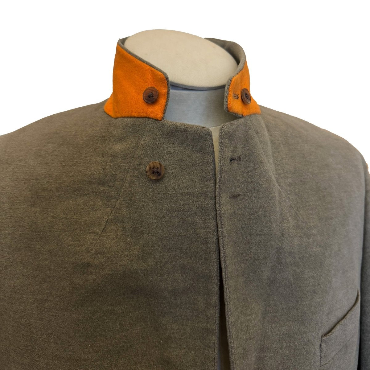 Costume 2 pièces Hermès gris taupe - Le Beau Gustave