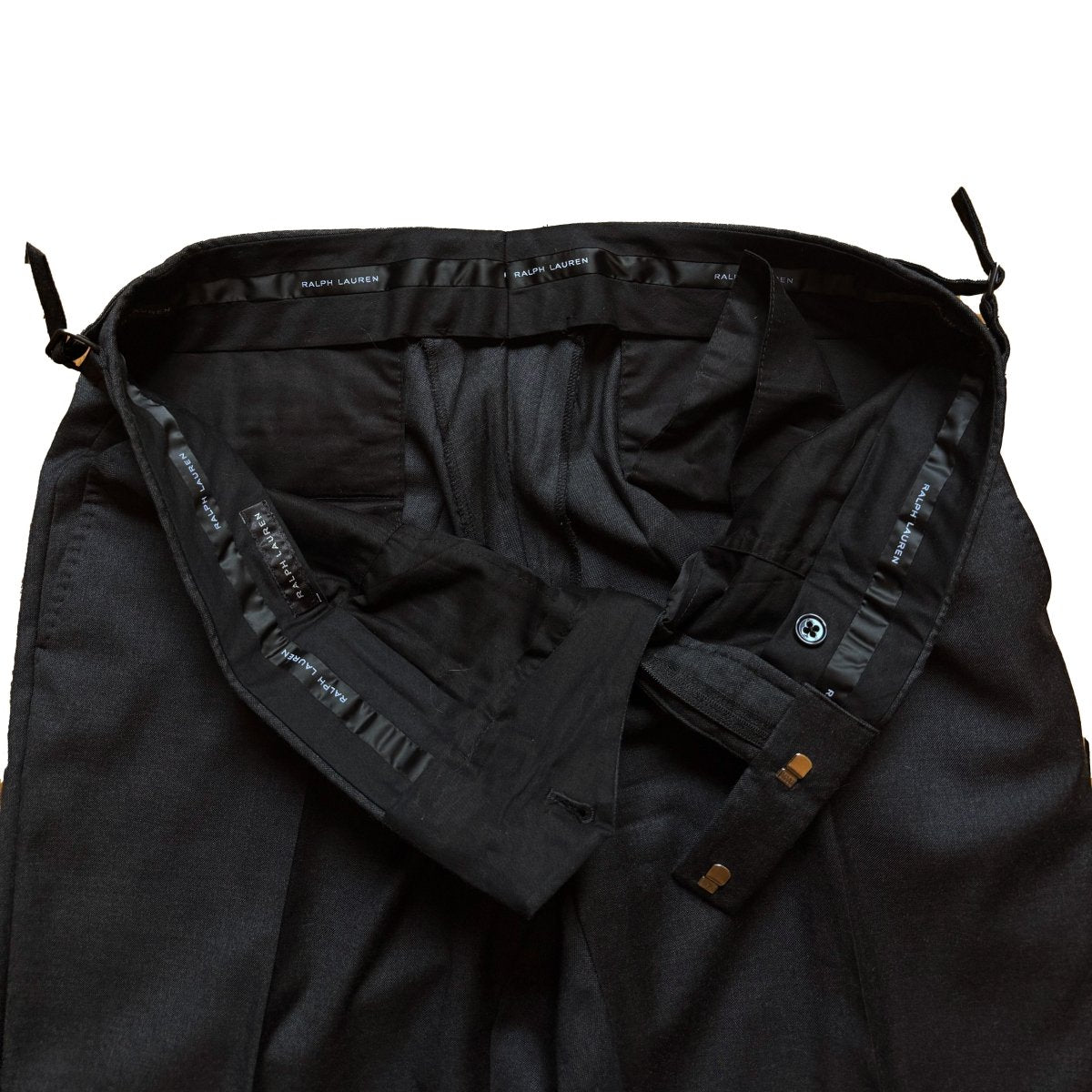 Costume 3 pièces Ralph Lauren Black Label gris anthracite - Le Beau Gustave