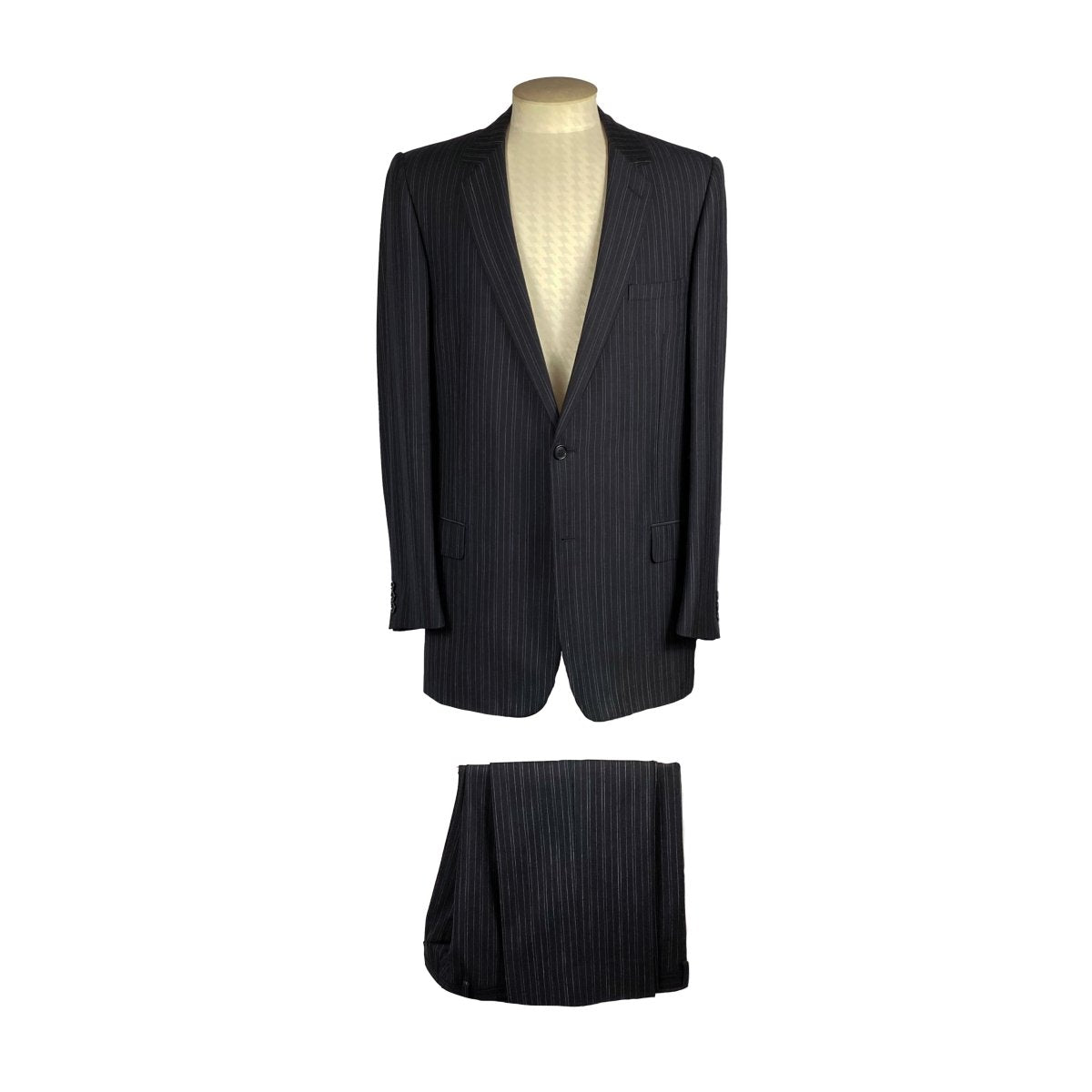 Costume à rayures Dior - Le Beau Gustave