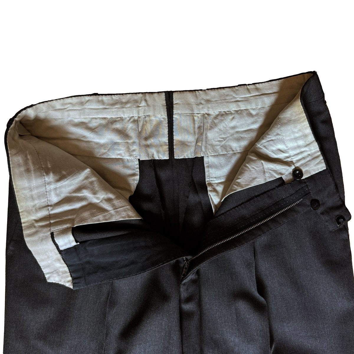 Costume Cifonelli sur mesure gris acier - Le Beau Gustave