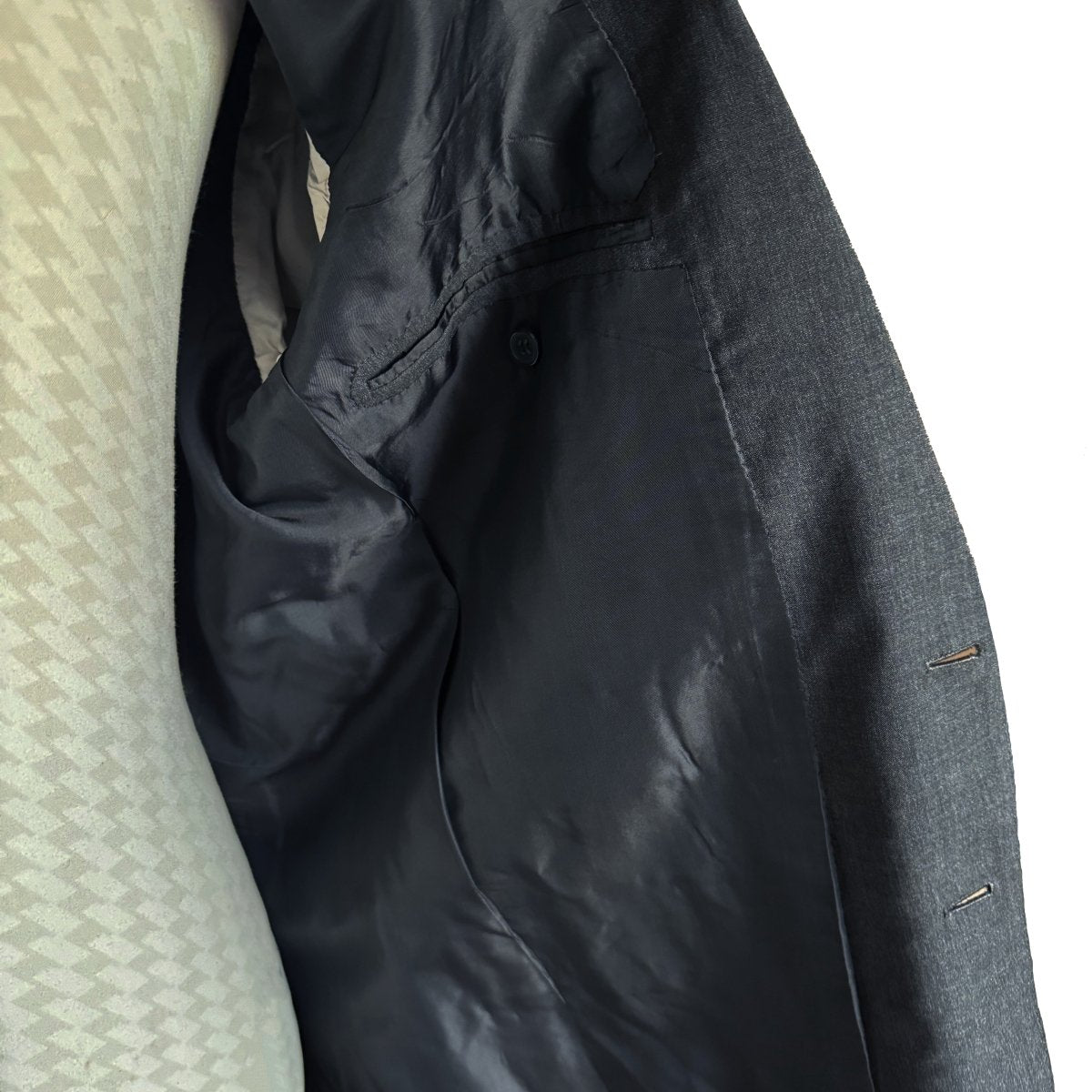 Costume Cifonelli sur mesure gris anthracite - Le Beau Gustave