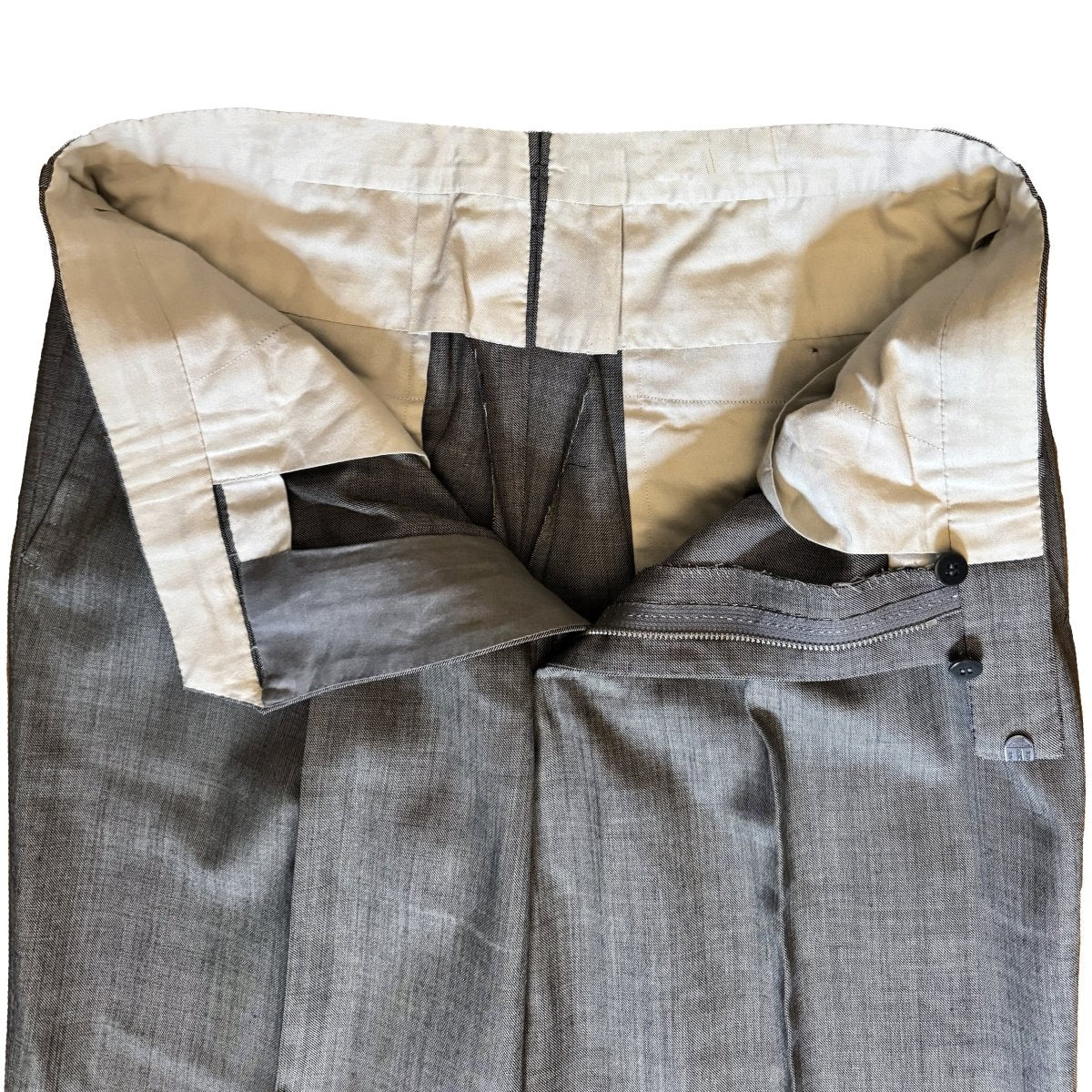 Costume Cifonelli sur mesure gris chiné - Le Beau Gustave