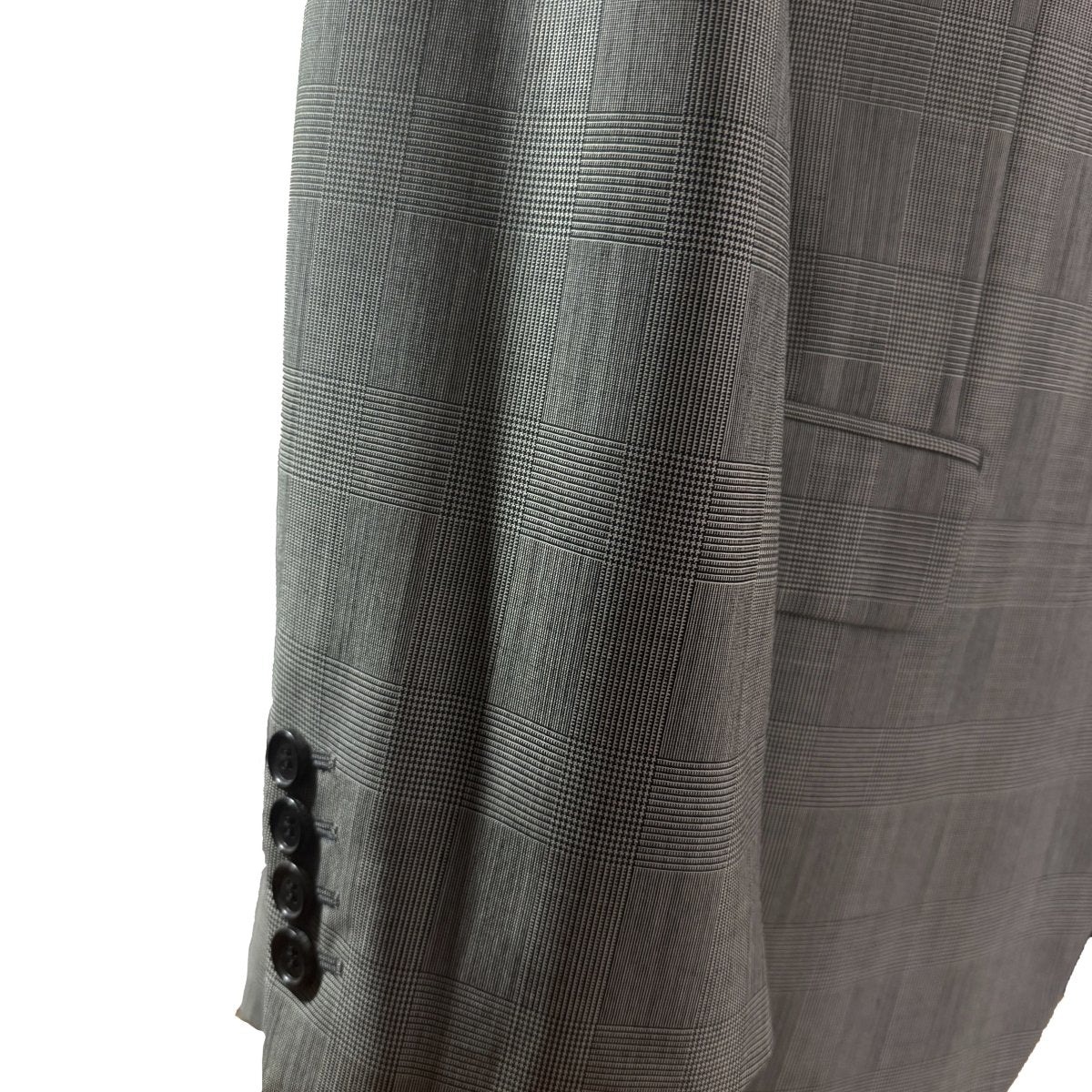 Costume Dior Prince de Galles gris clair - Le Beau Gustave