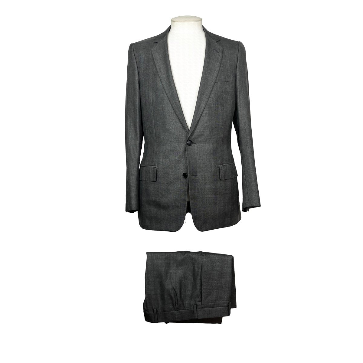 Costume gris prince de galles Dior - Le Beau Gustave
