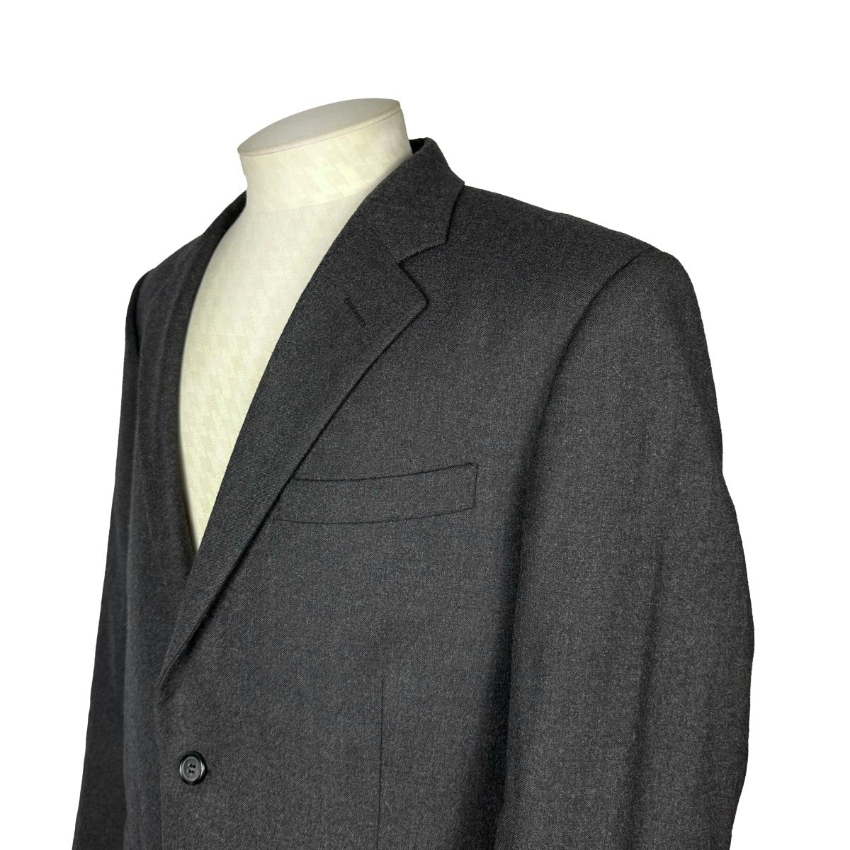 Costume Prada gris anthracite 2 boutons - Le Beau Gustave