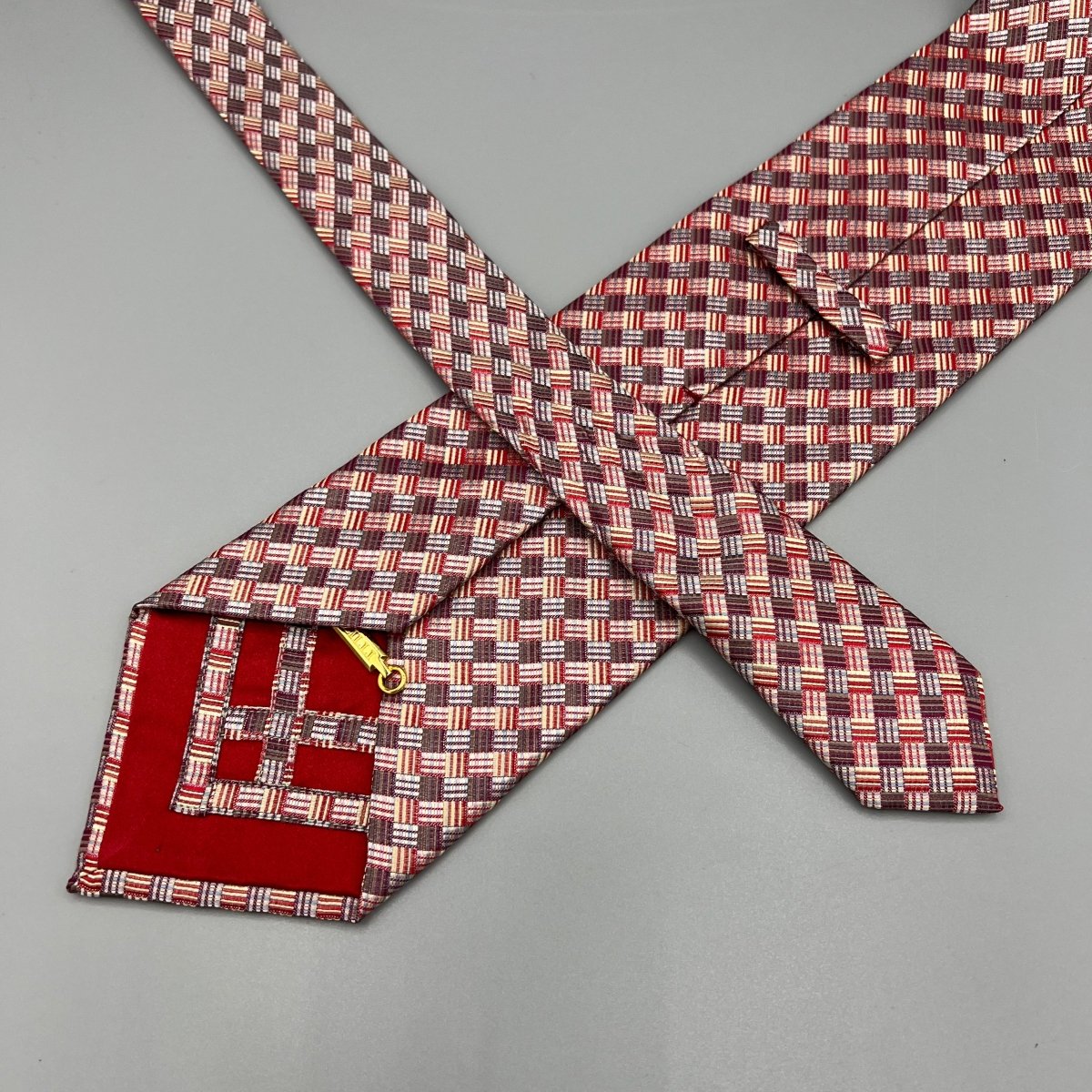 Cravate à carreaux Zilli - Le Beau Gustave