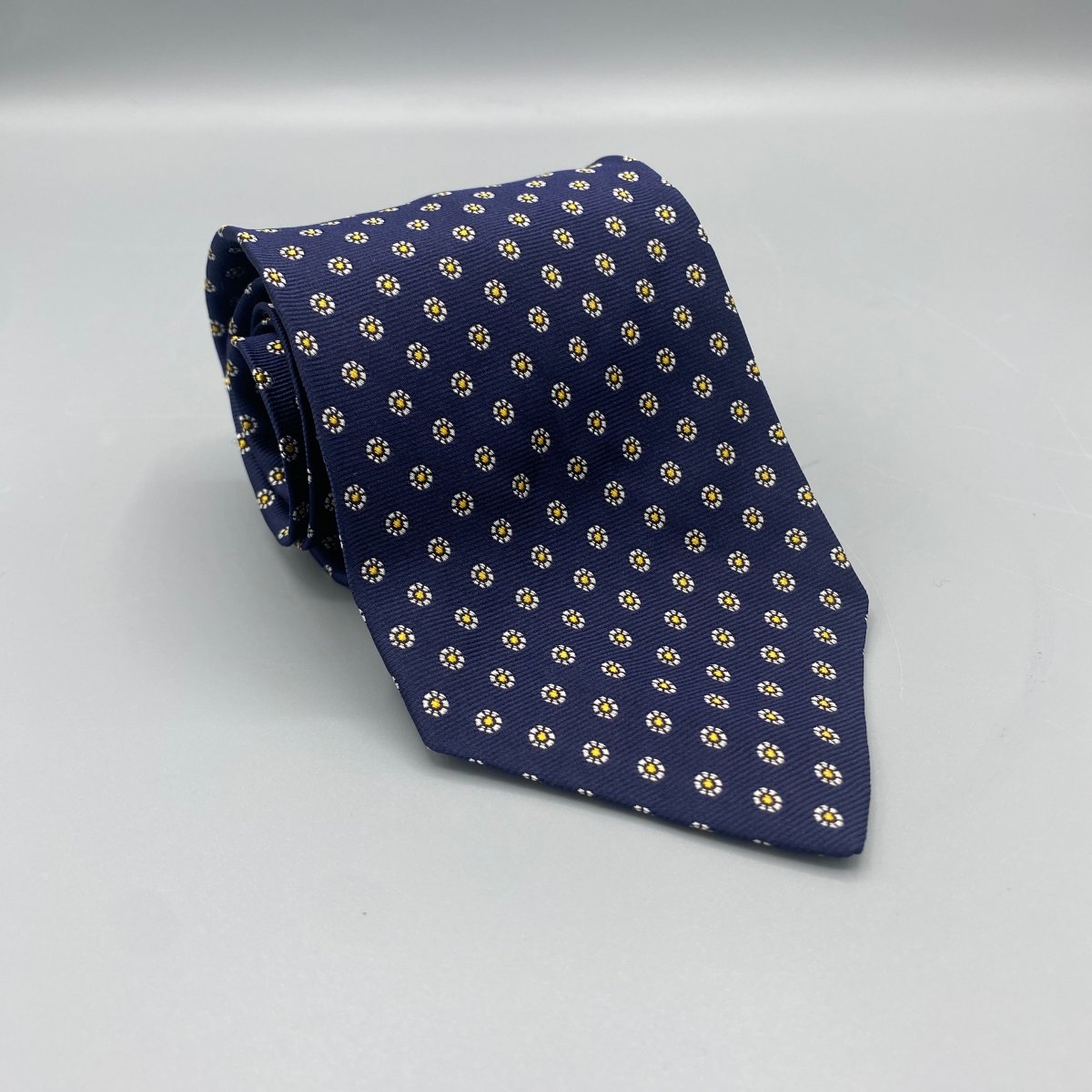 Cravate bleu Ralph Lauren - Le Beau Gustave