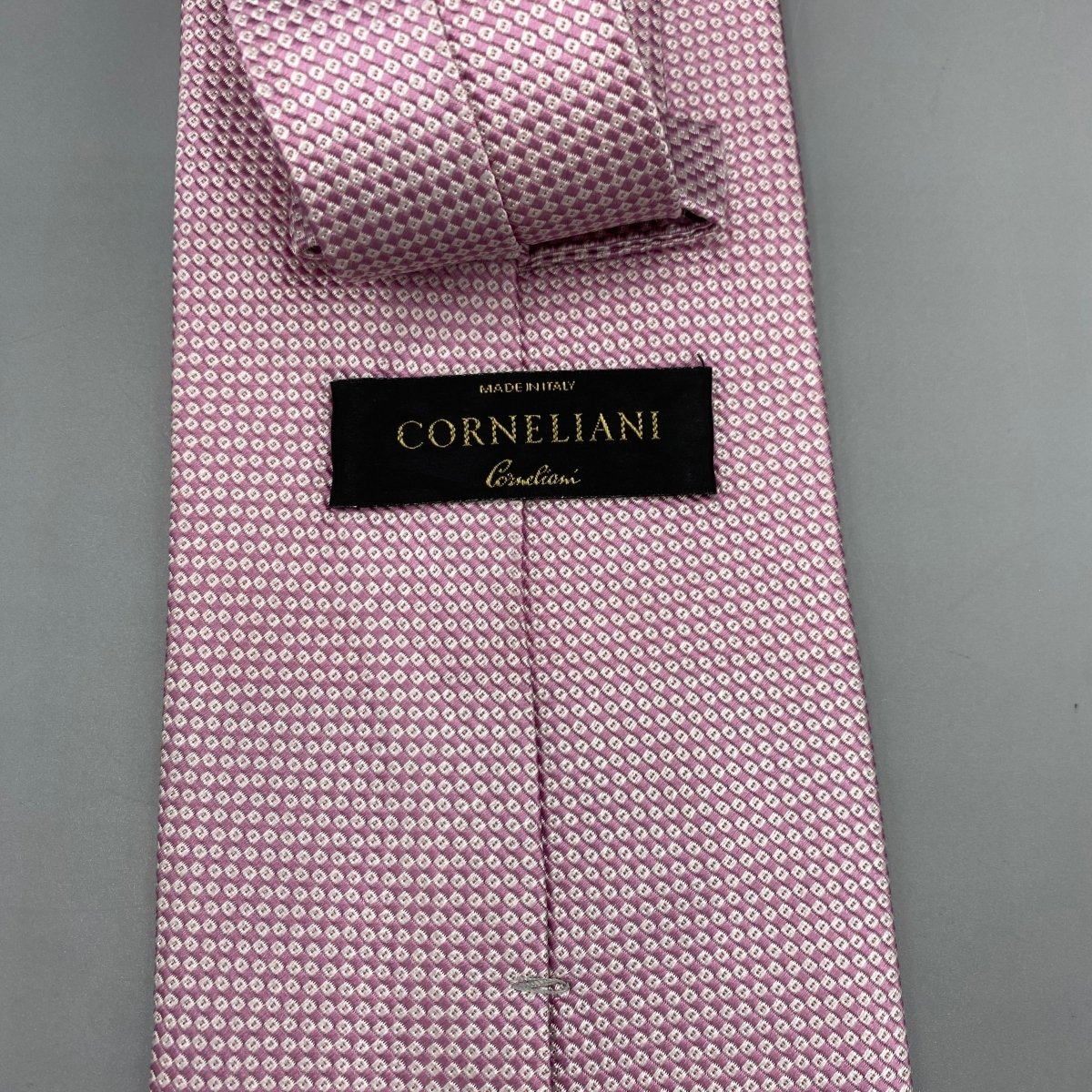 Cravate rose Corneliani - Le Beau Gustave