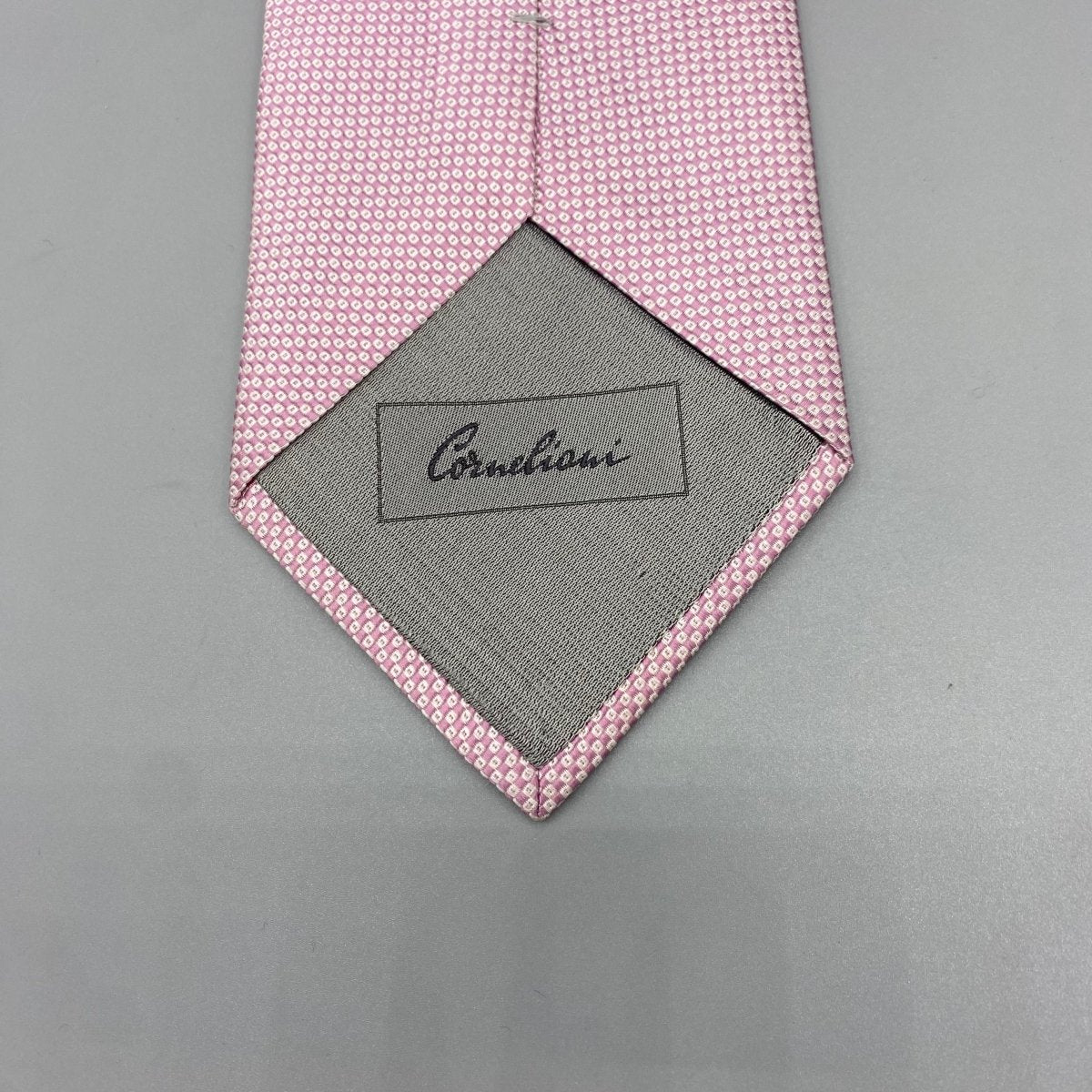 Cravate rose Corneliani - Le Beau Gustave