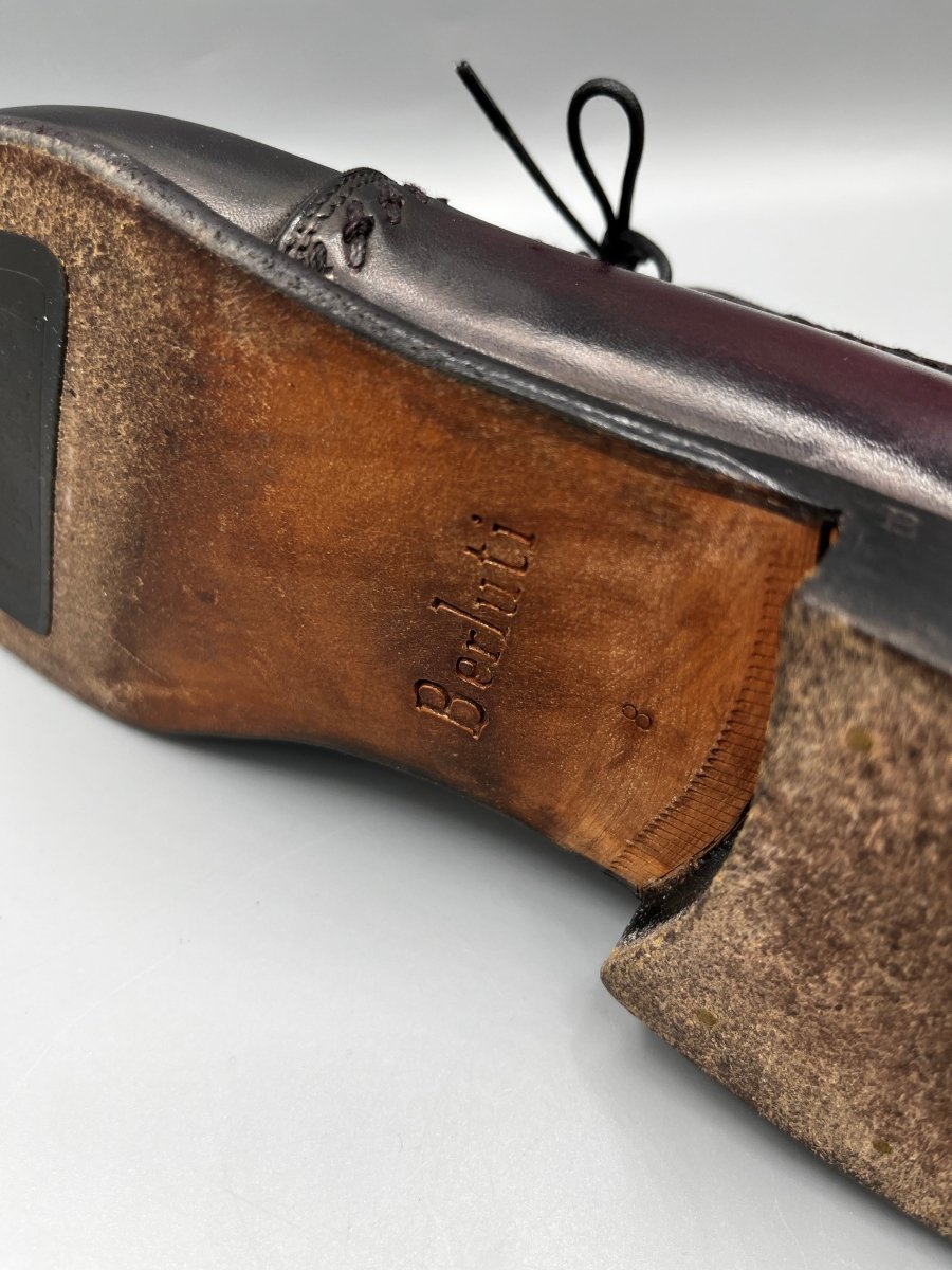 Derbies bordeaux Berluti - Le Beau Gustave
