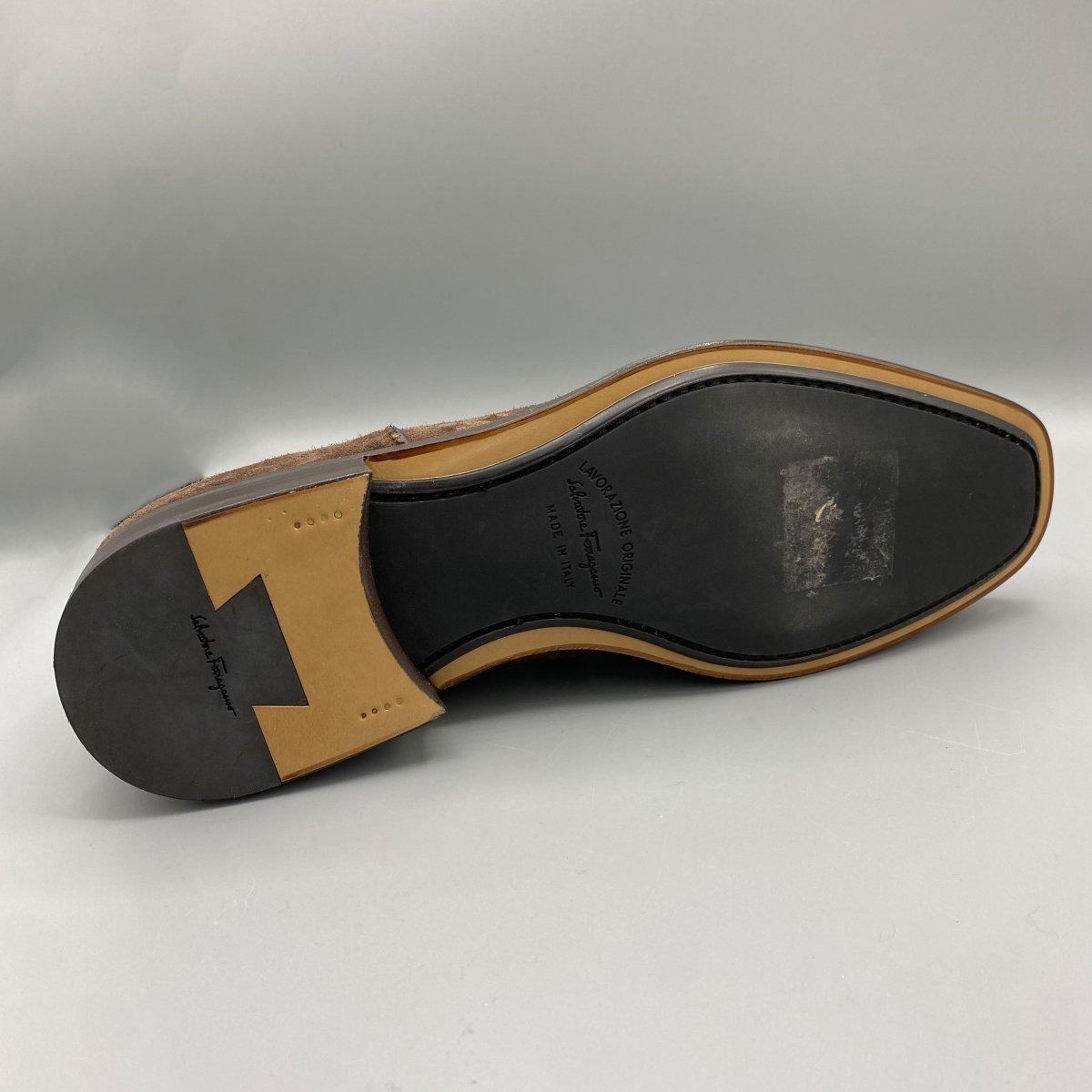 Derbies en daim Ferragamo - Le Beau Gustave