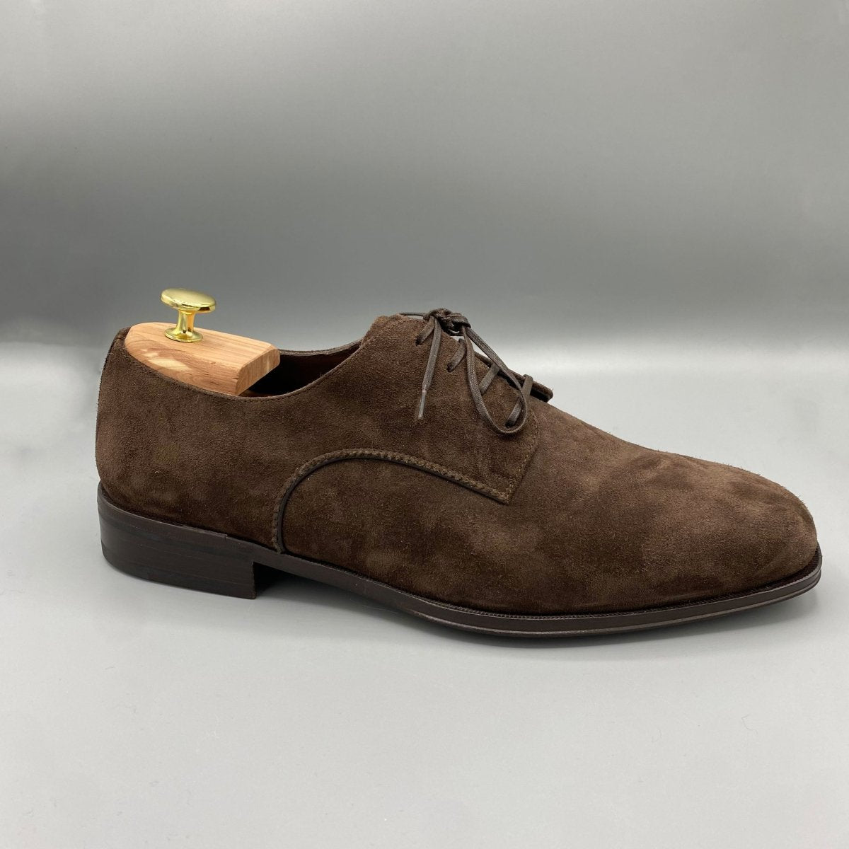 Derbies en daim Ferragamo - Le Beau Gustave