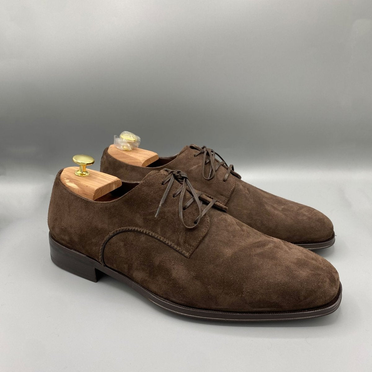 Derbies en daim Ferragamo - Le Beau Gustave