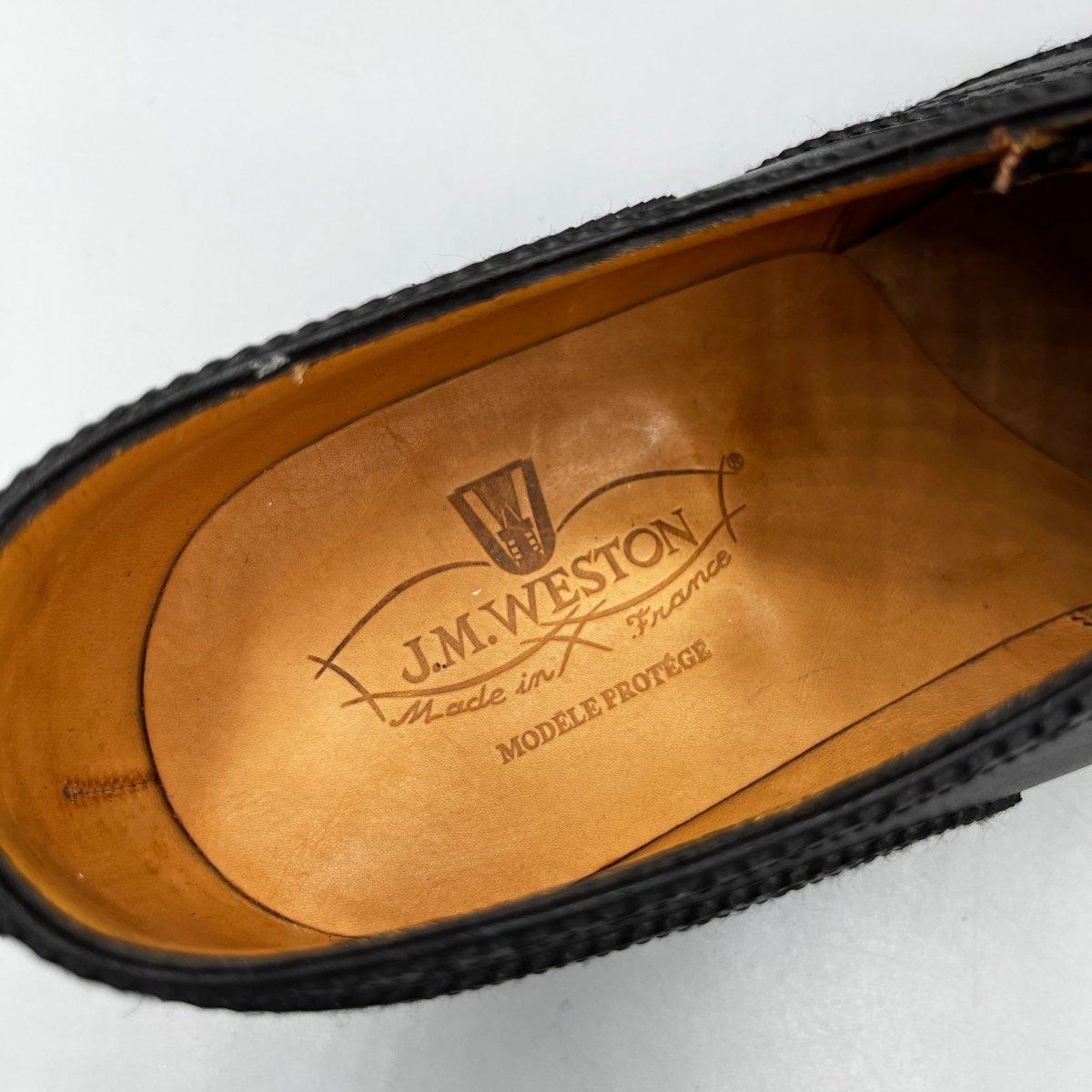 Derbies J.M. Weston noires à bout fleuri - Le Beau Gustave