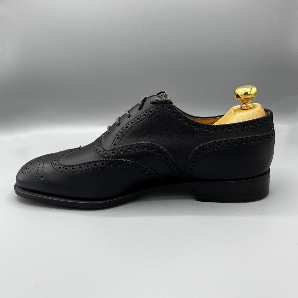 Derbies J.M. Weston noires à bout fleuri - Le Beau Gustave