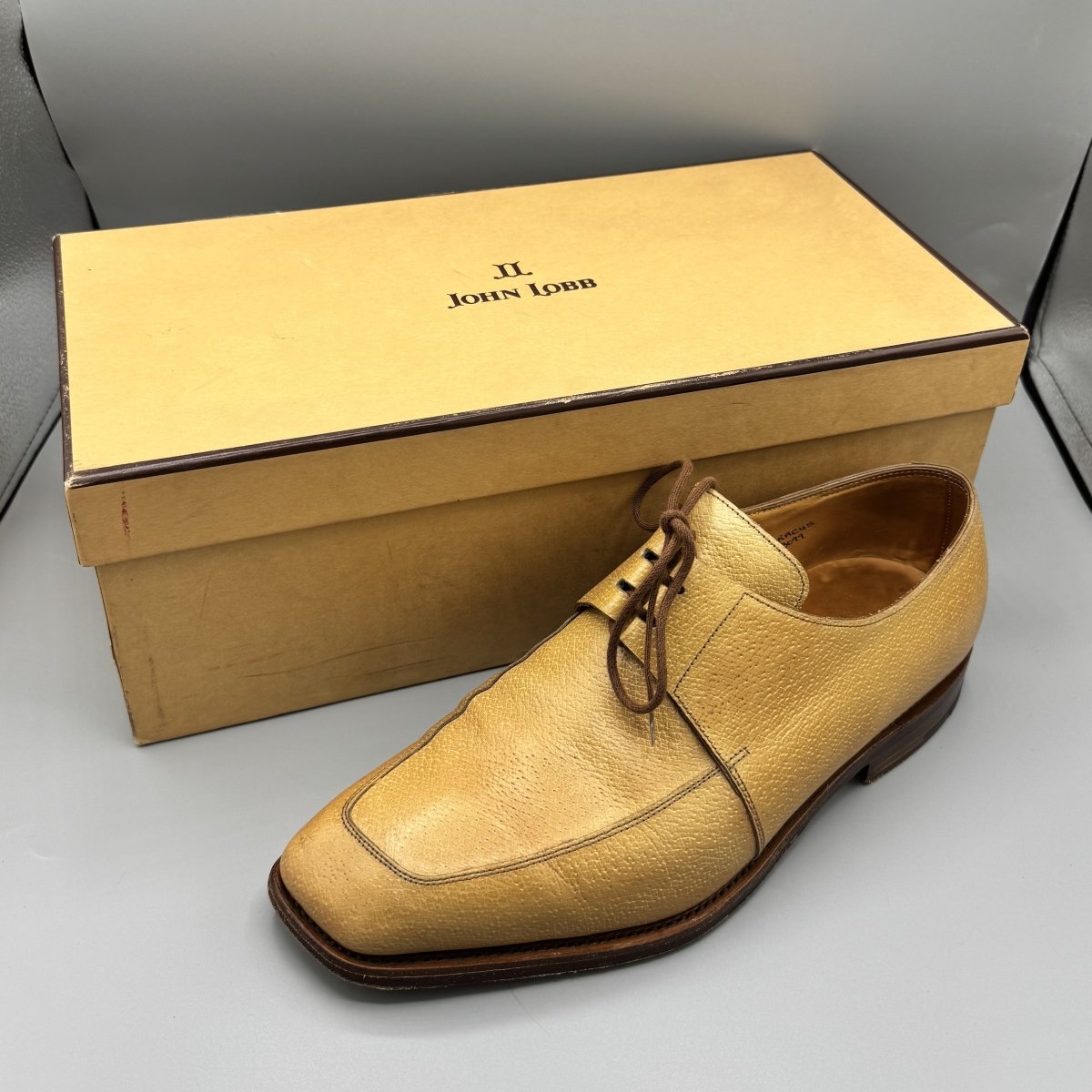 Derbies John Lobb marron clair - Le Beau Gustave