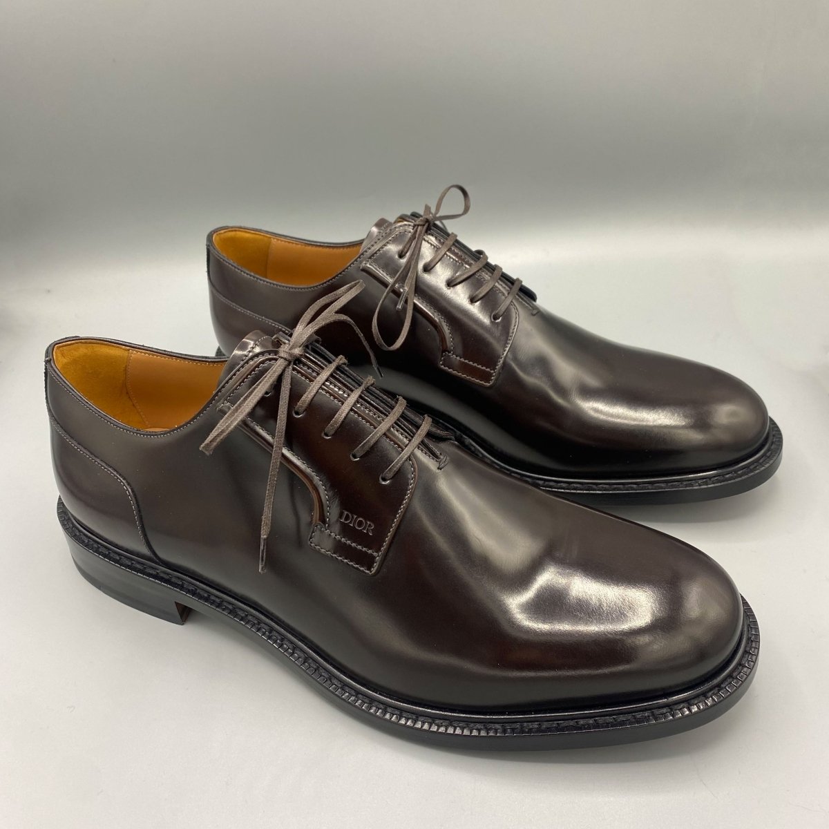 Derbies marron Dior - Le Beau Gustave