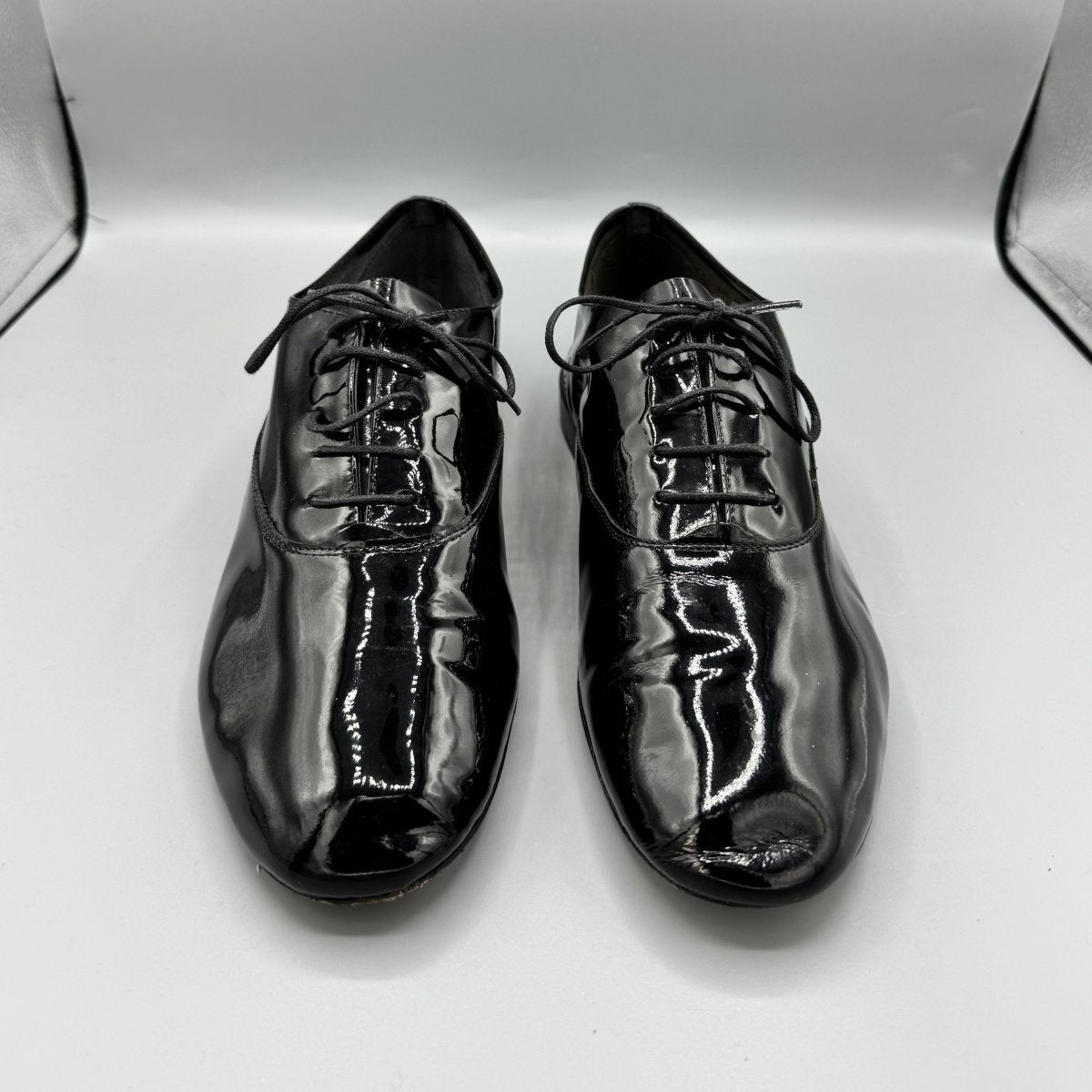 Derbies Repetto Zizi Soft en cuir vernis noir - Le Beau Gustave