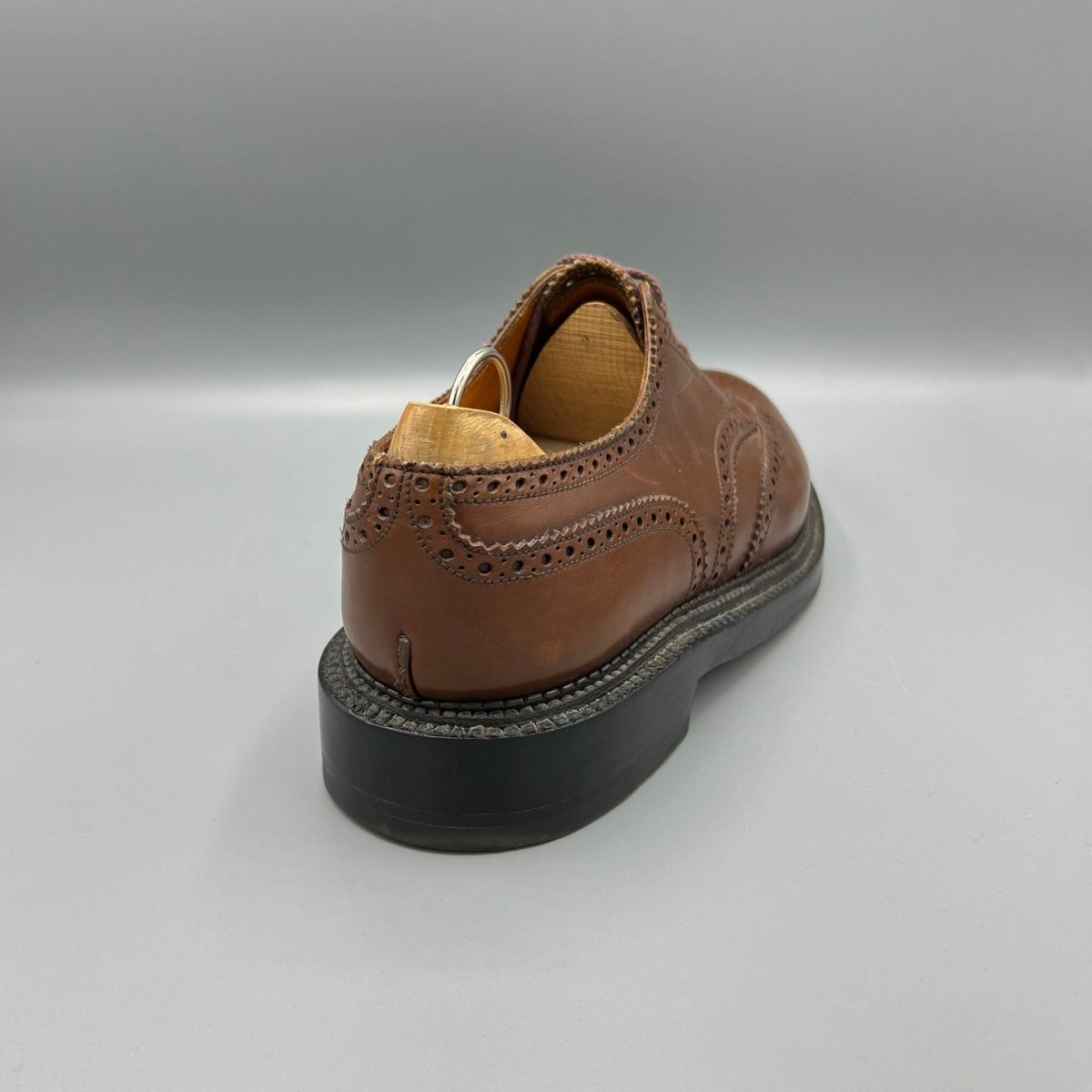 Derbies triple semelle J.M. Weston marron cognac - Le Beau Gustave