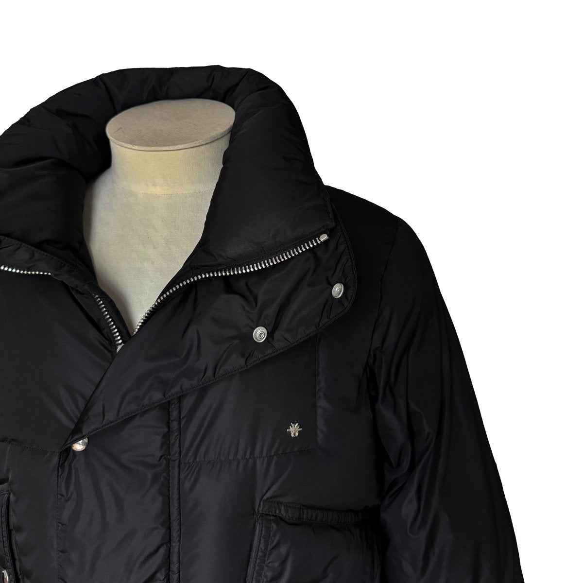 Doudoune Dior noire en duvet d'oie - Le Beau Gustave