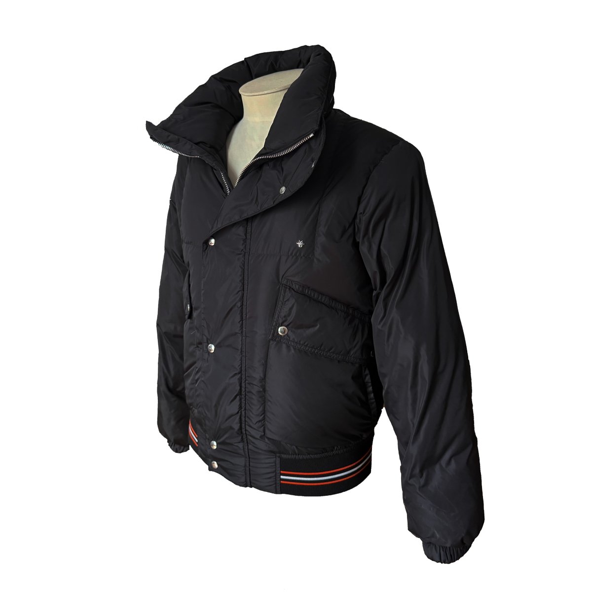 Doudoune Dior noire en duvet d'oie - Le Beau Gustave