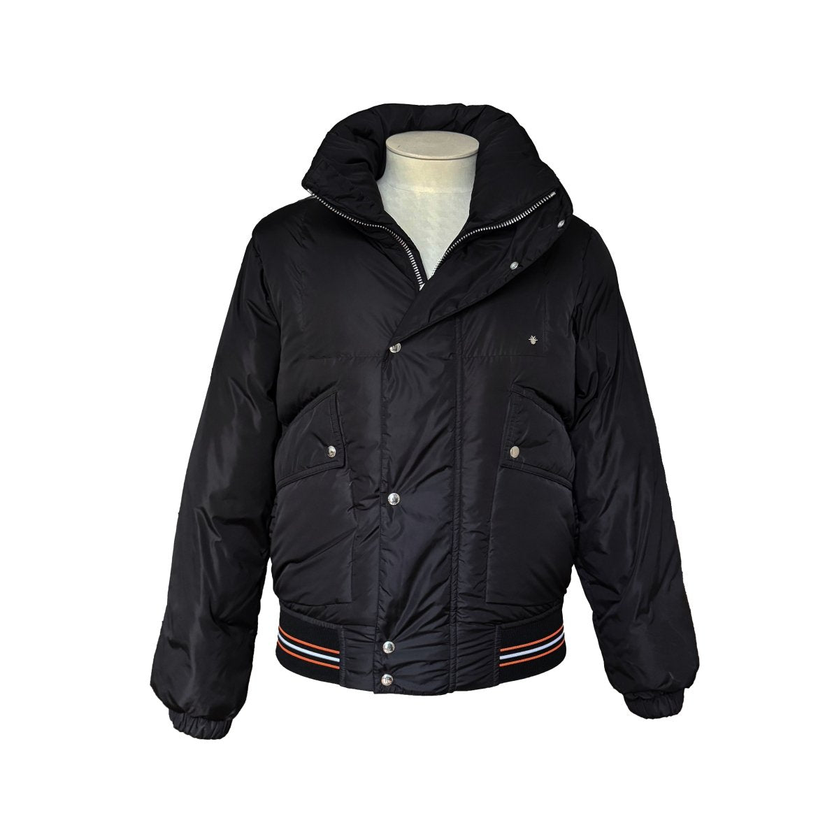 Doudoune Dior noire en duvet d'oie - Le Beau Gustave