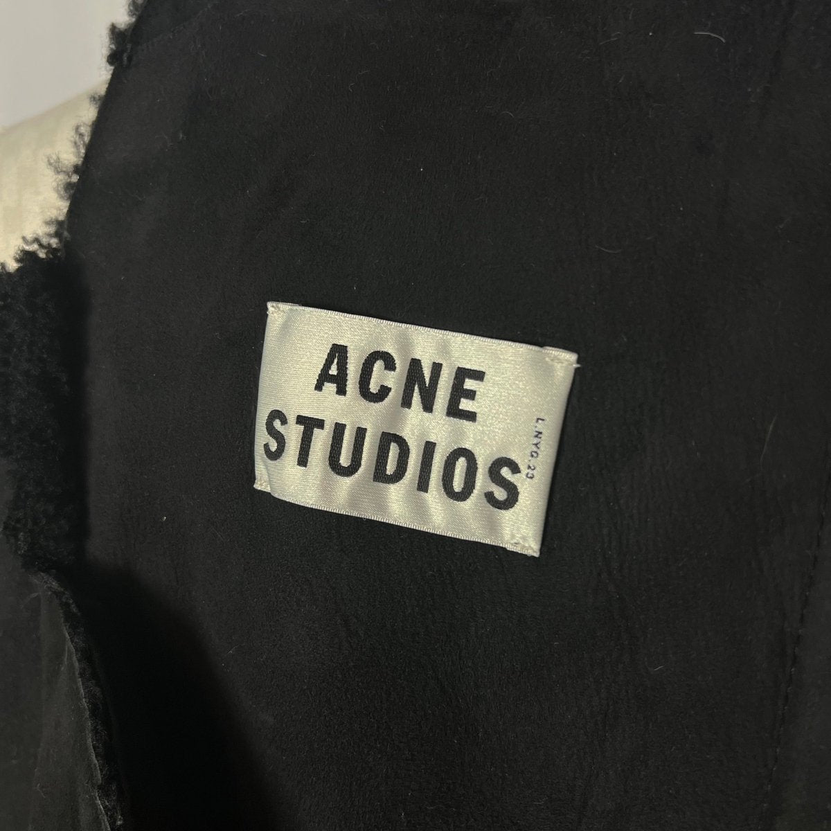 Gilet sans manche mouton retourné Acne Studios - Le Beau Gustave