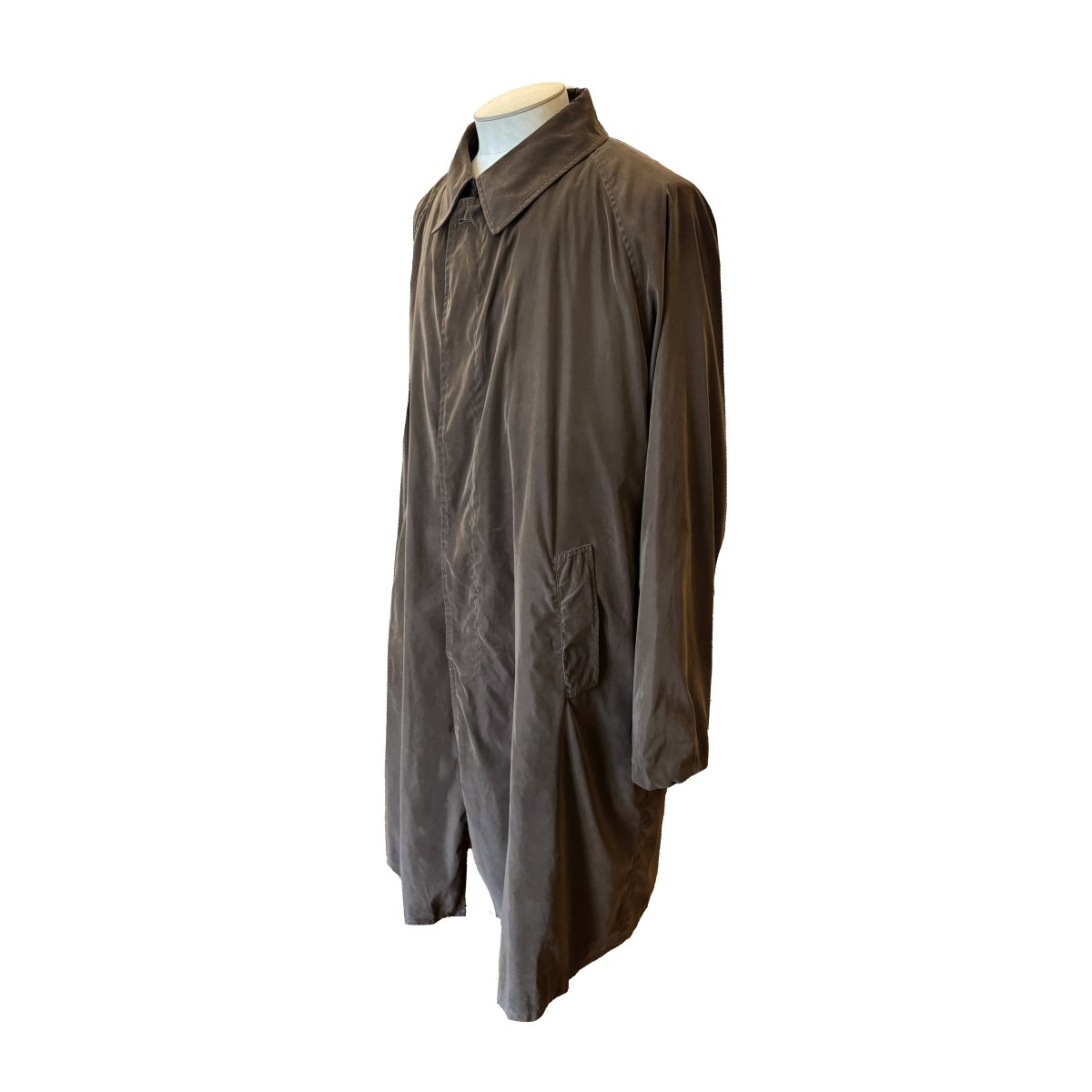 Manteau Arnys gris taupe avec doublure chaude amovible - Le Beau Gustave