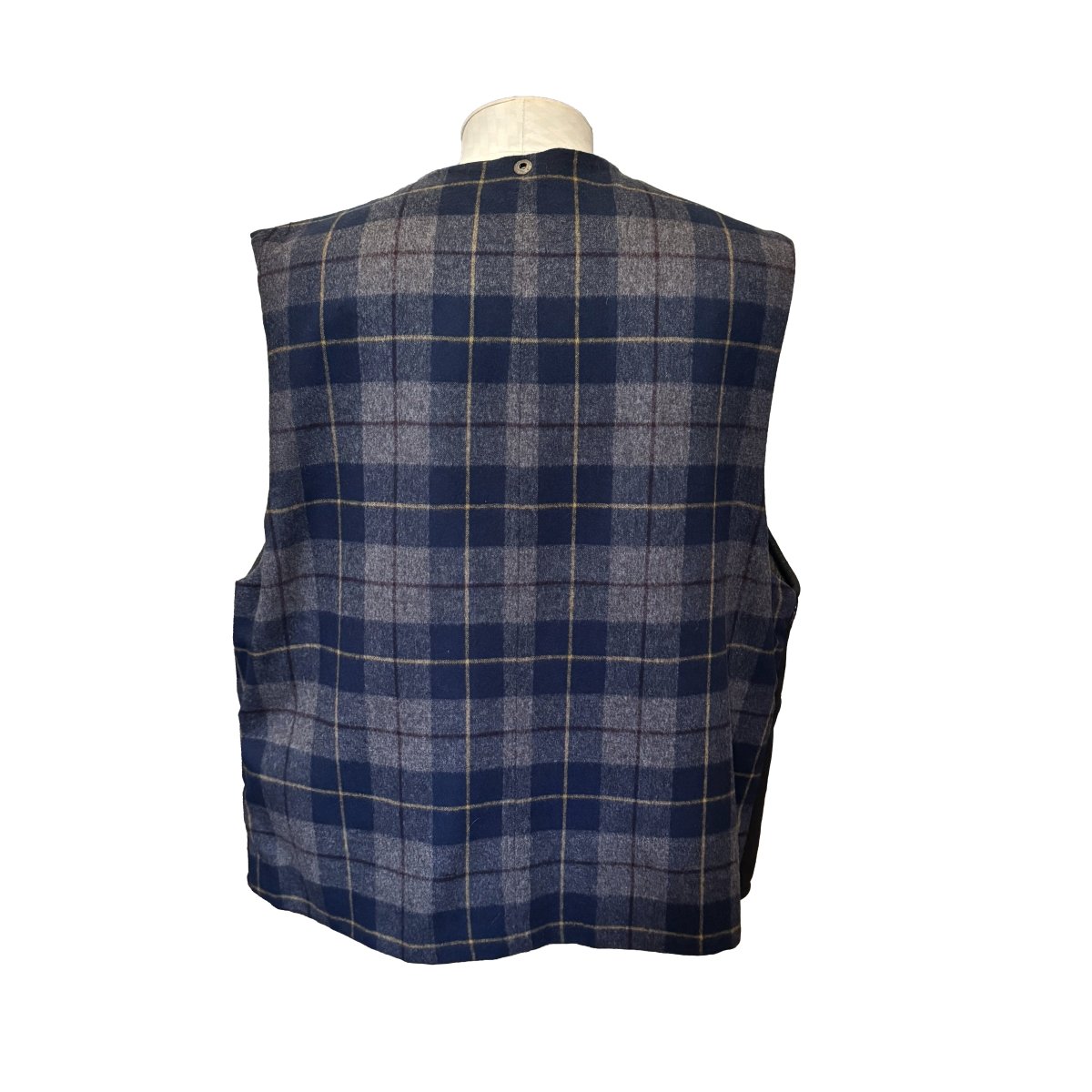 Manteau Christian Dior en cuir noir avec gilet amovible en fourrure - Le Beau Gustave
