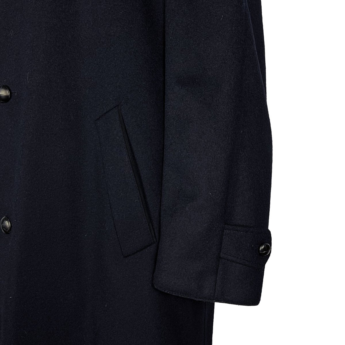 Manteau droit loden Burberrys' - Le Beau Gustave