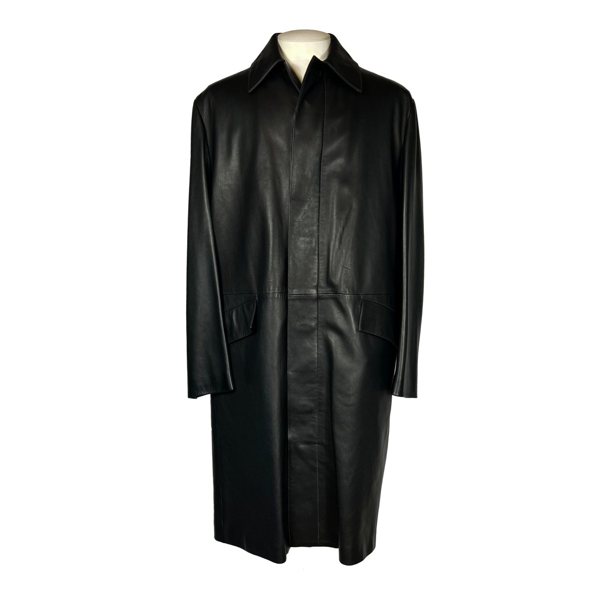 Manteau en cuir Loewe - Le Beau Gustave