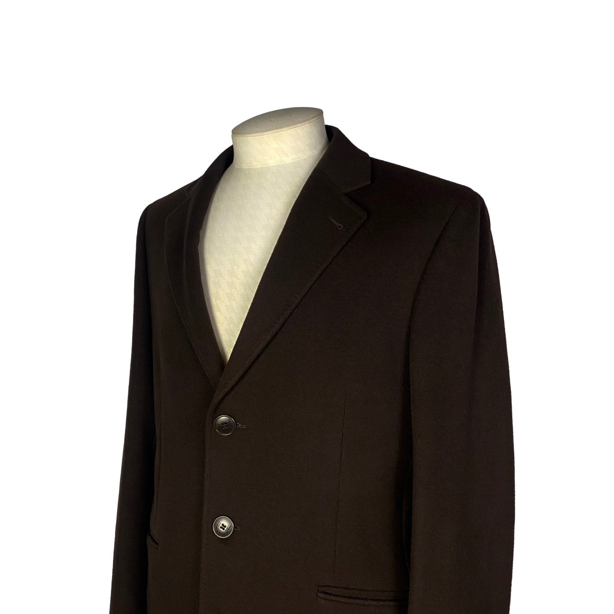 Manteau Mugler Men marron - Le Beau Gustave