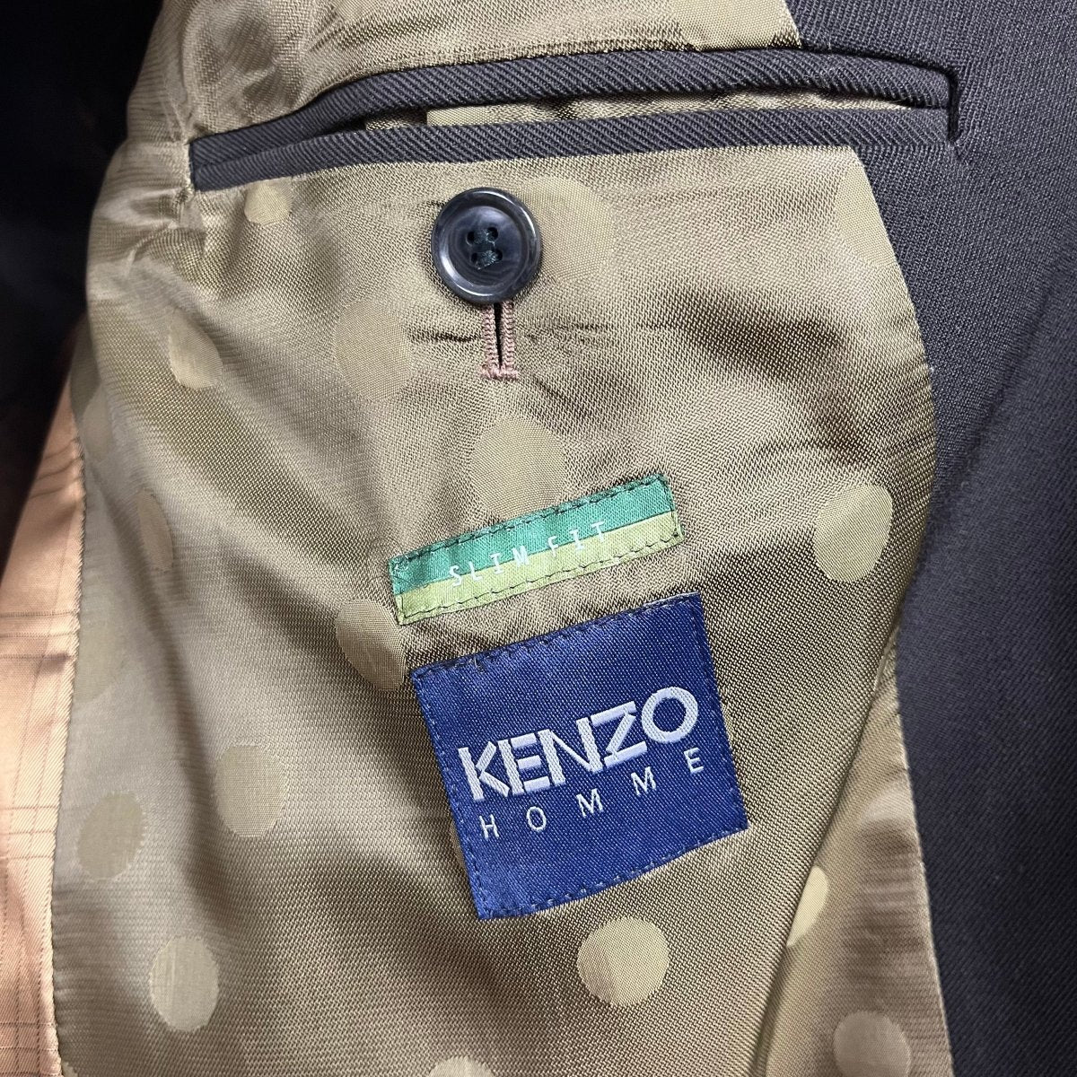 Manteau vert foncé Kenzo - Le Beau Gustave