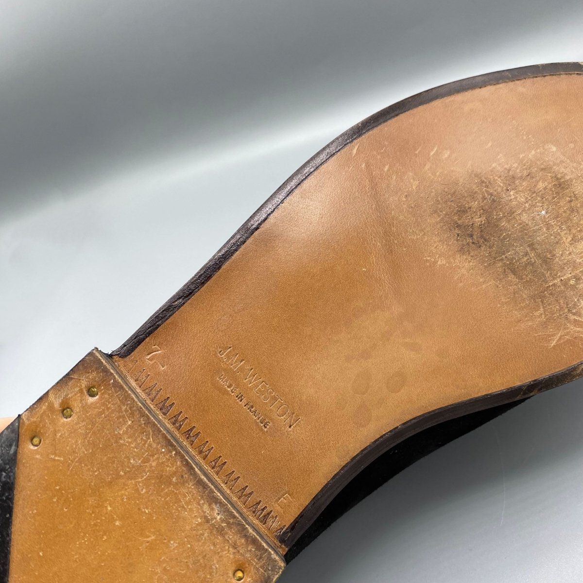 Mocassins en daim J.M Weston - Le Beau Gustave