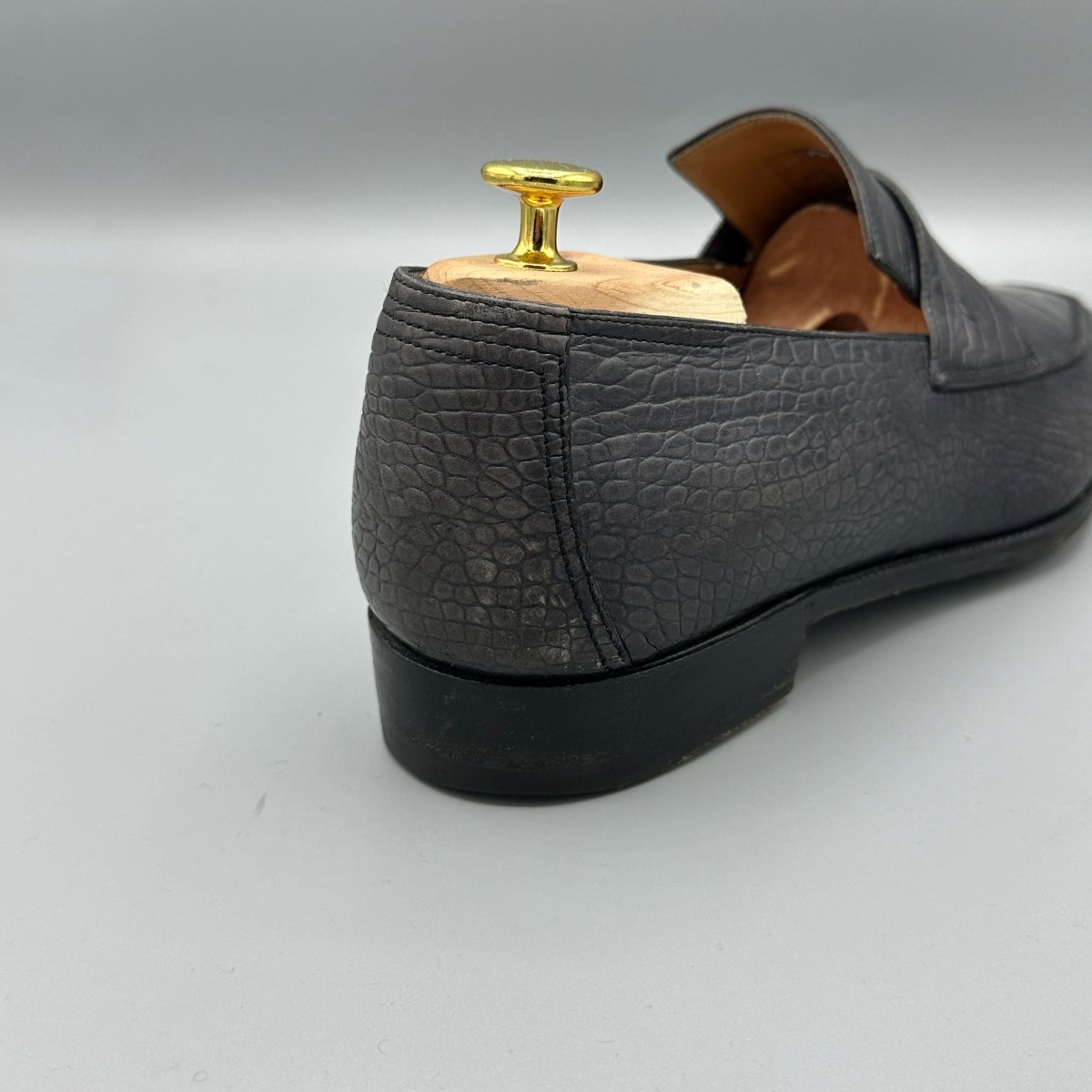 Mocassins gris Berluti - Le Beau Gustave