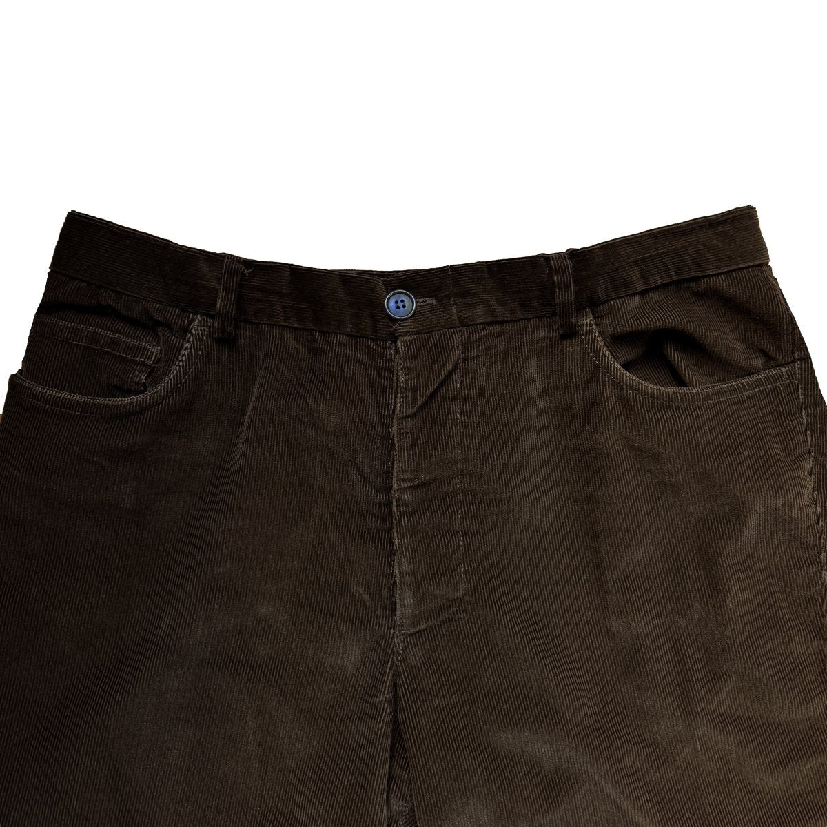 Pantalon Arnys en velours côtelé marron foncé - Le Beau Gustave