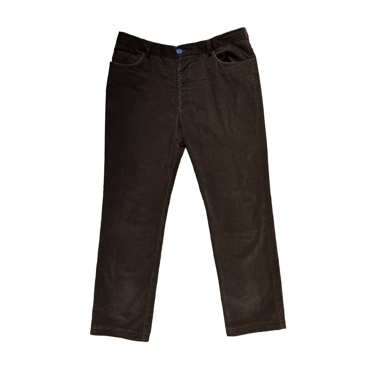 Pantalon Arnys en velours côtelé marron foncé - Le Beau Gustave