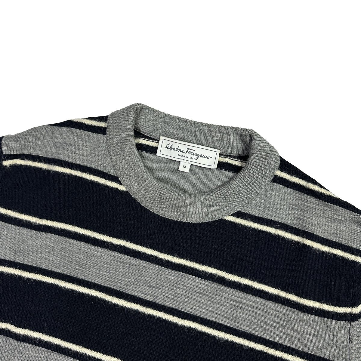 Pull à rayures Salvatore Ferragamo - Le Beau Gustave