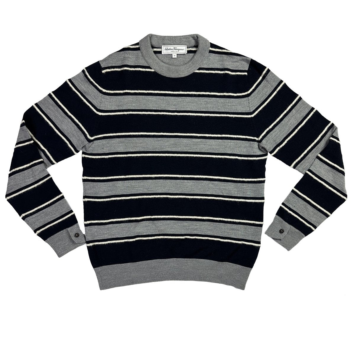 Pull à rayures Salvatore Ferragamo - Le Beau Gustave