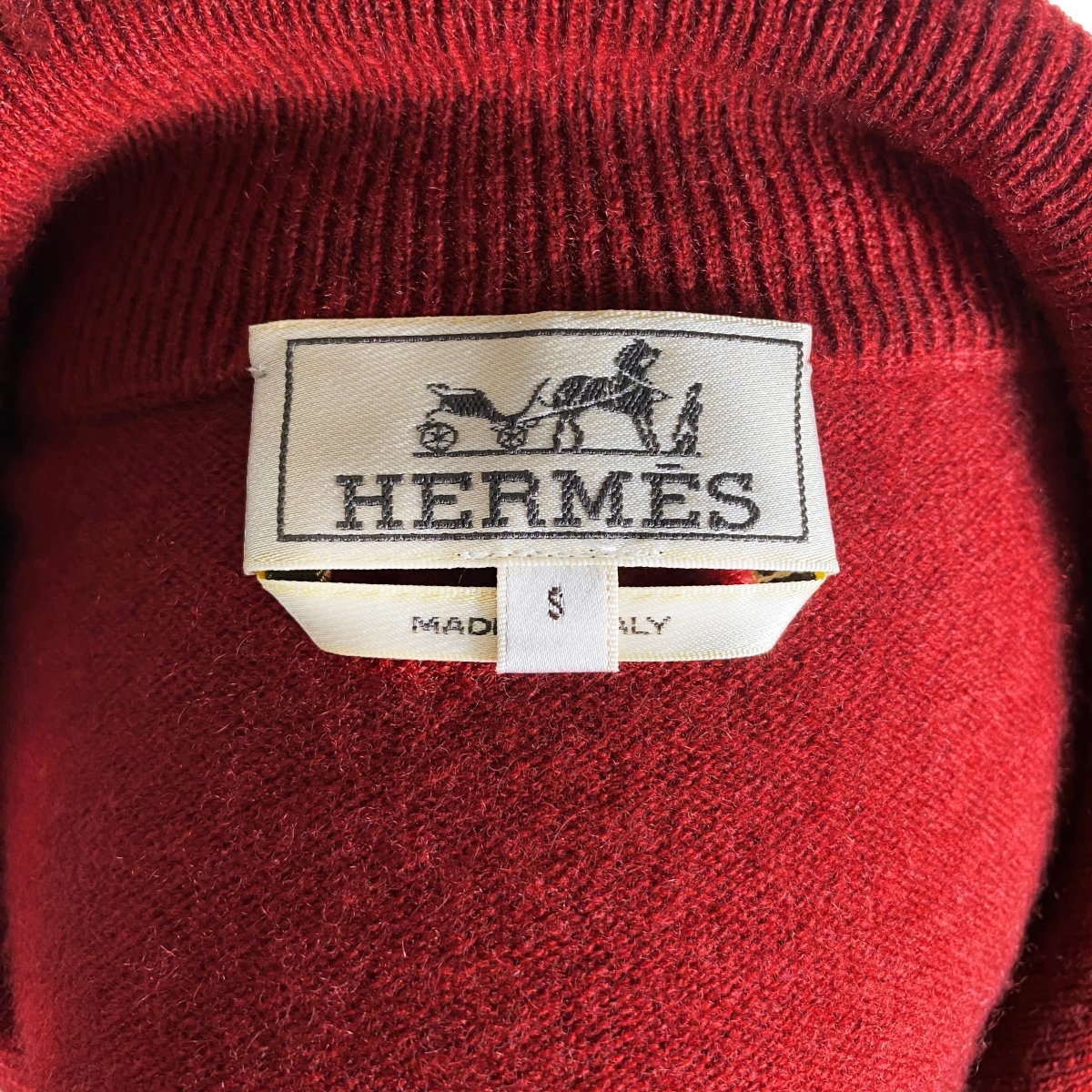 Pull rouge Hermès - Le Beau Gustave