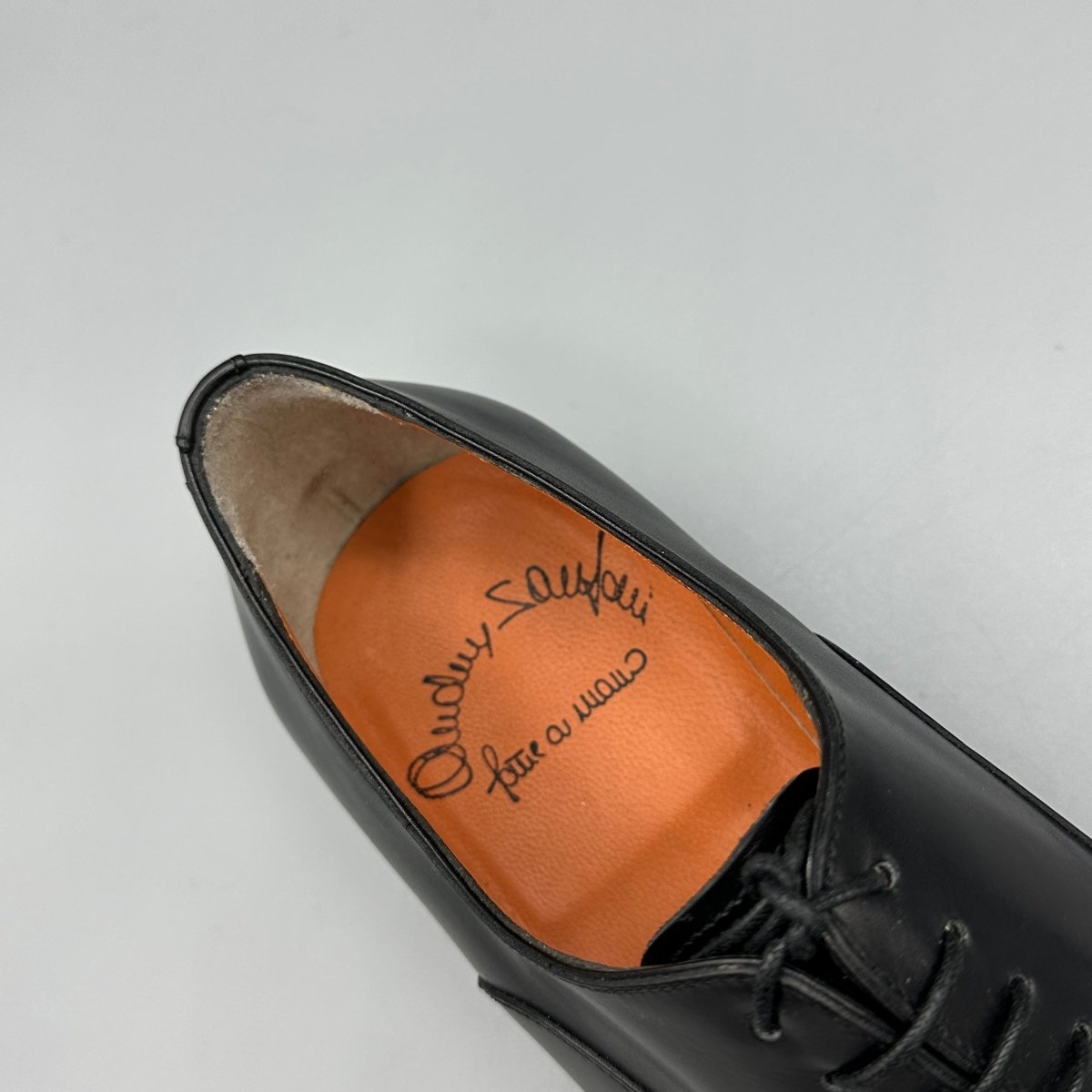 Richelieus noirs Santonis - Le Beau Gustave