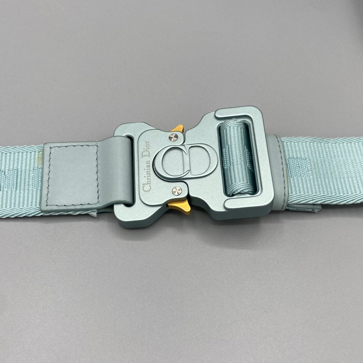 Saddle bag bleu turquoise Dior x ERL - Le Beau Gustave