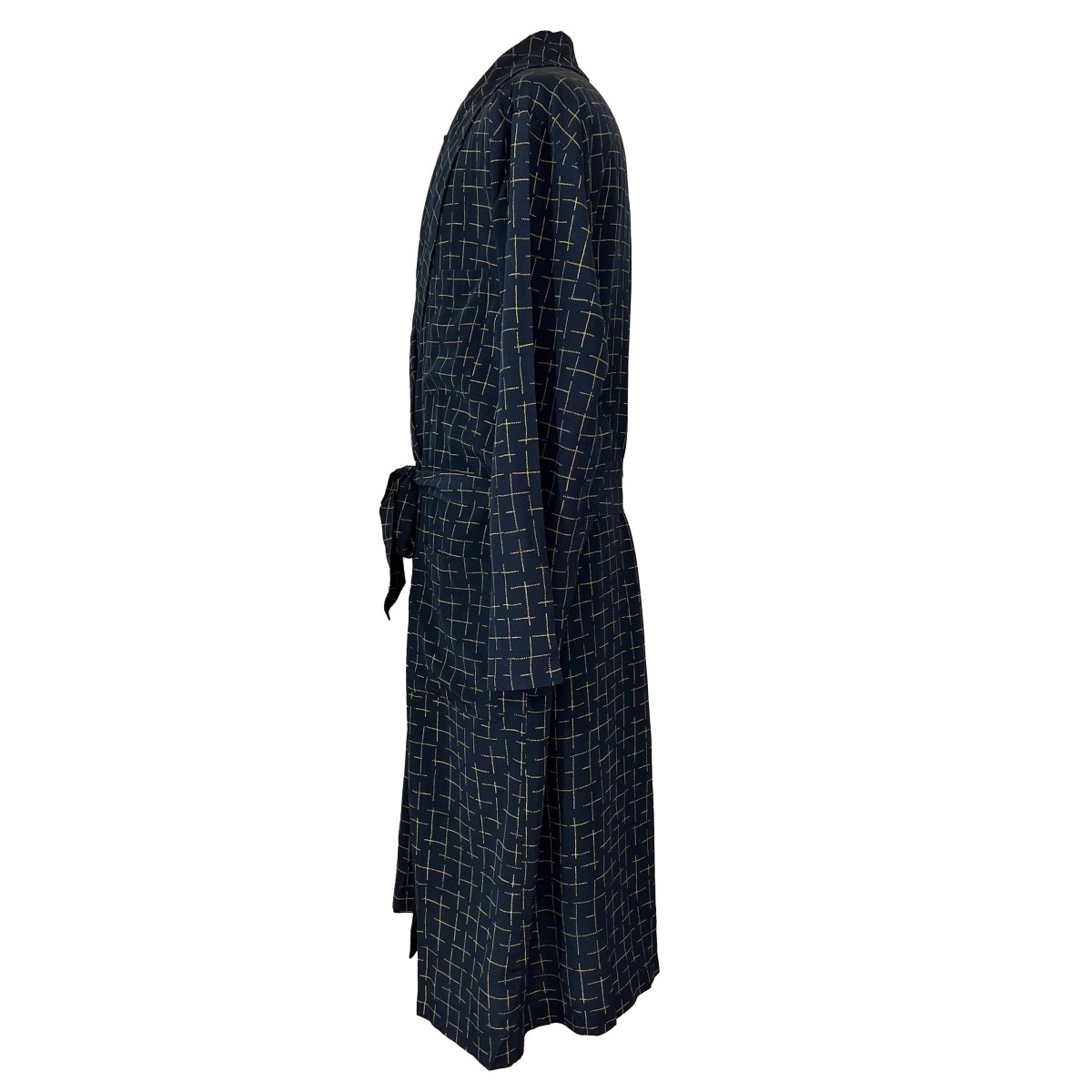 Set pyjama & peignoir bleu foncé - Le Beau Gustave