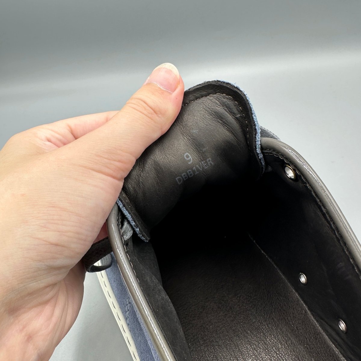 Sneakers bleues Lanvin - Le Beau Gustave