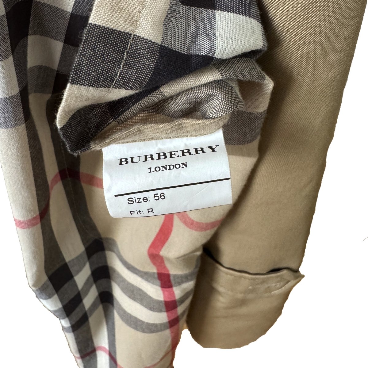 Trench coat long beige Burberry - Le Beau Gustave