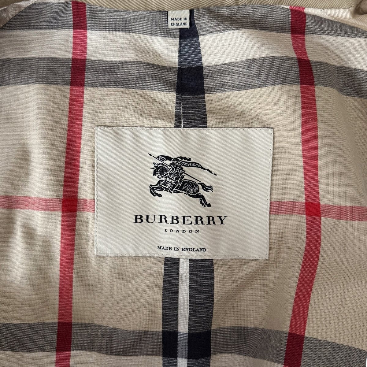Trench coat long beige Burberry - Le Beau Gustave