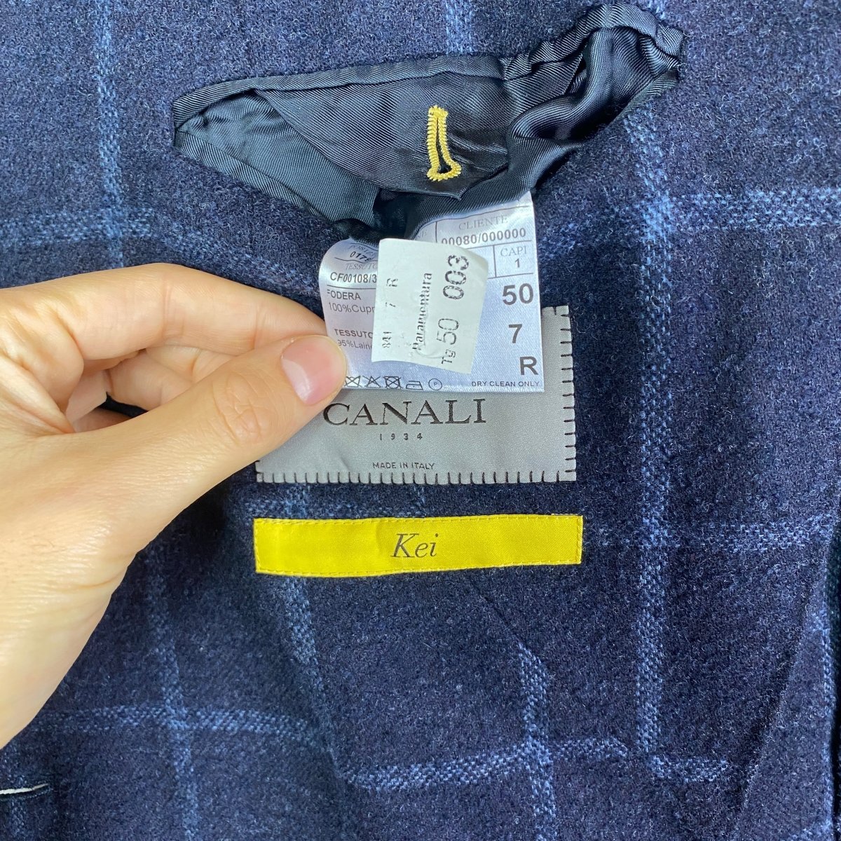 Veste croisé Canali - Le Beau Gustave